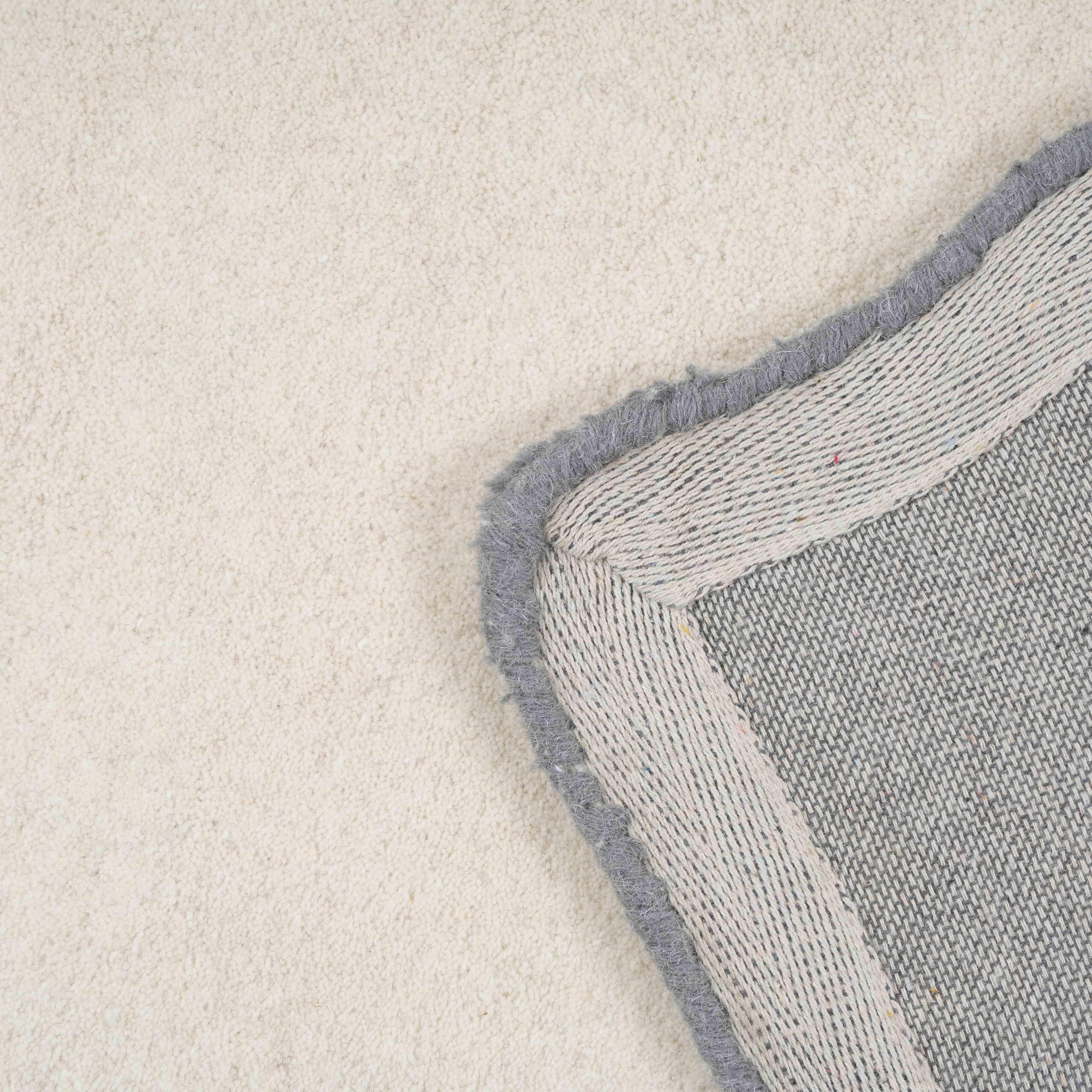 TOV Furniture Tarba 5' x 7' Bordered Area Rug, Gray, large