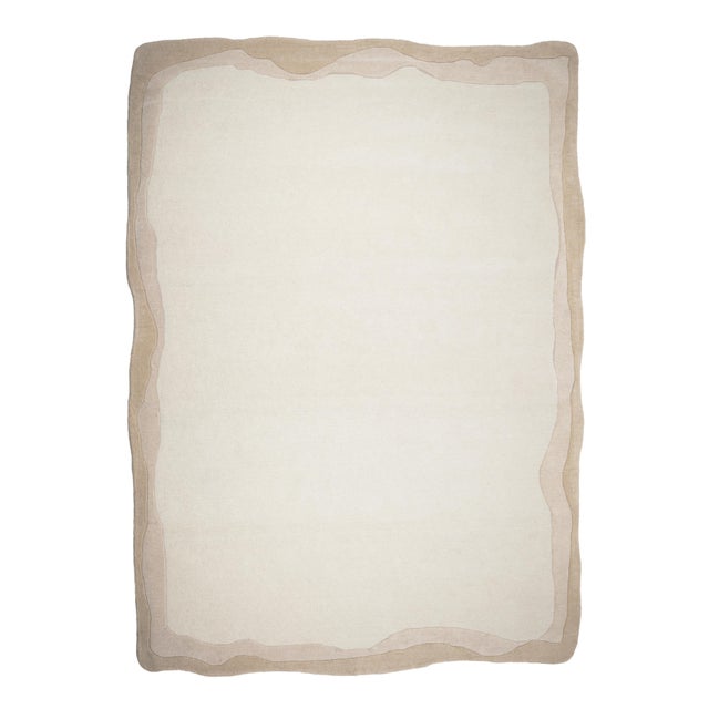 TOV Furniture Tarba 8' x 10' Bordered Area Rug, Tan