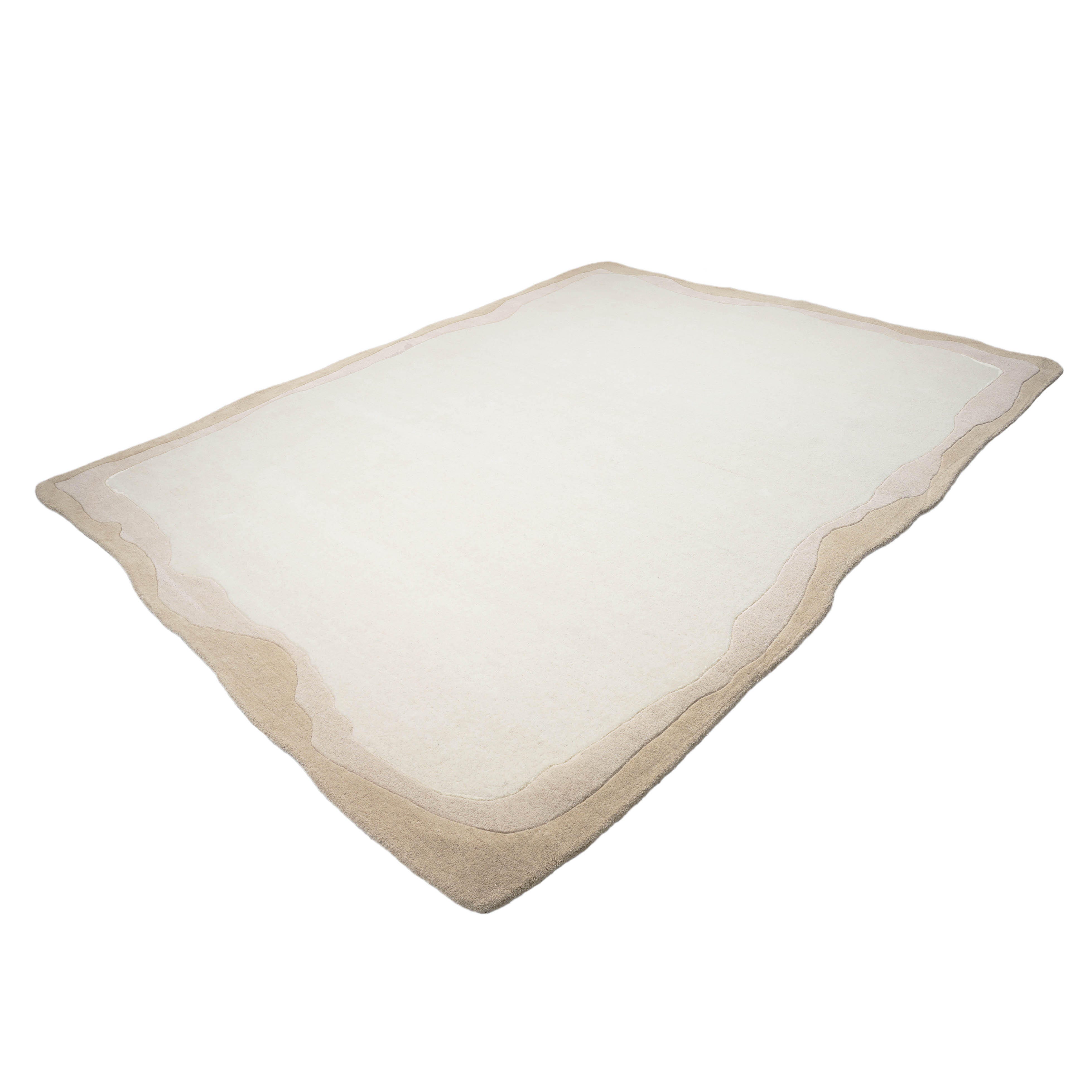 TOV Furniture Tarba 8' x 10' Bordered Area Rug, Tan, large
