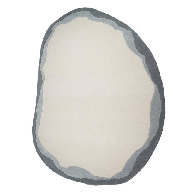 TOV Furniture Tarba 8' x 10' Solid Area Rug, Gray