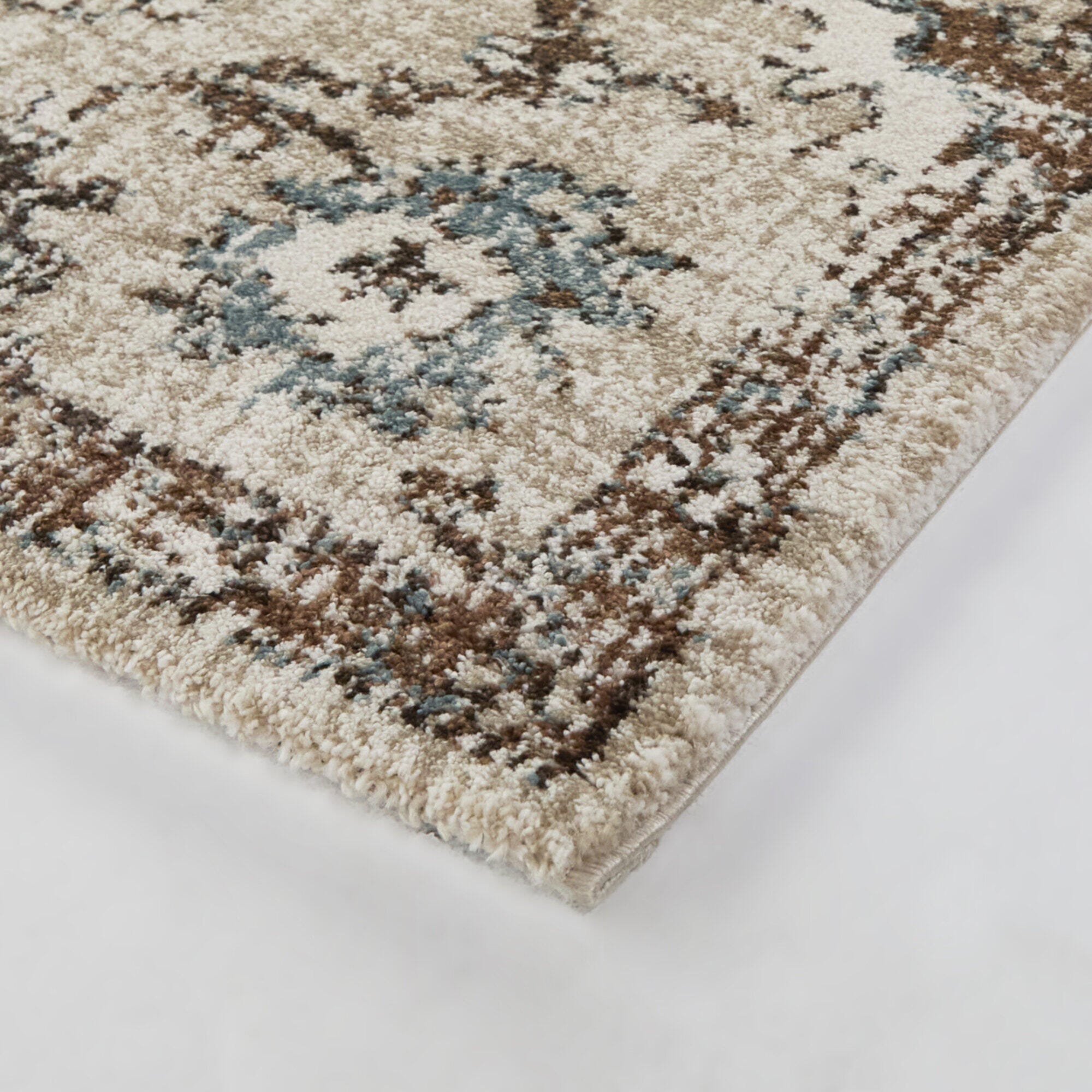 Balta Rugs Annan 5' 3" x 7' Area Rug, Copper/Cream, large