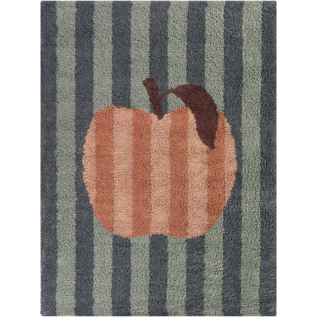 Balta Rugs Apple Stripe 5' 3" x 7' Area Rug, Blue
