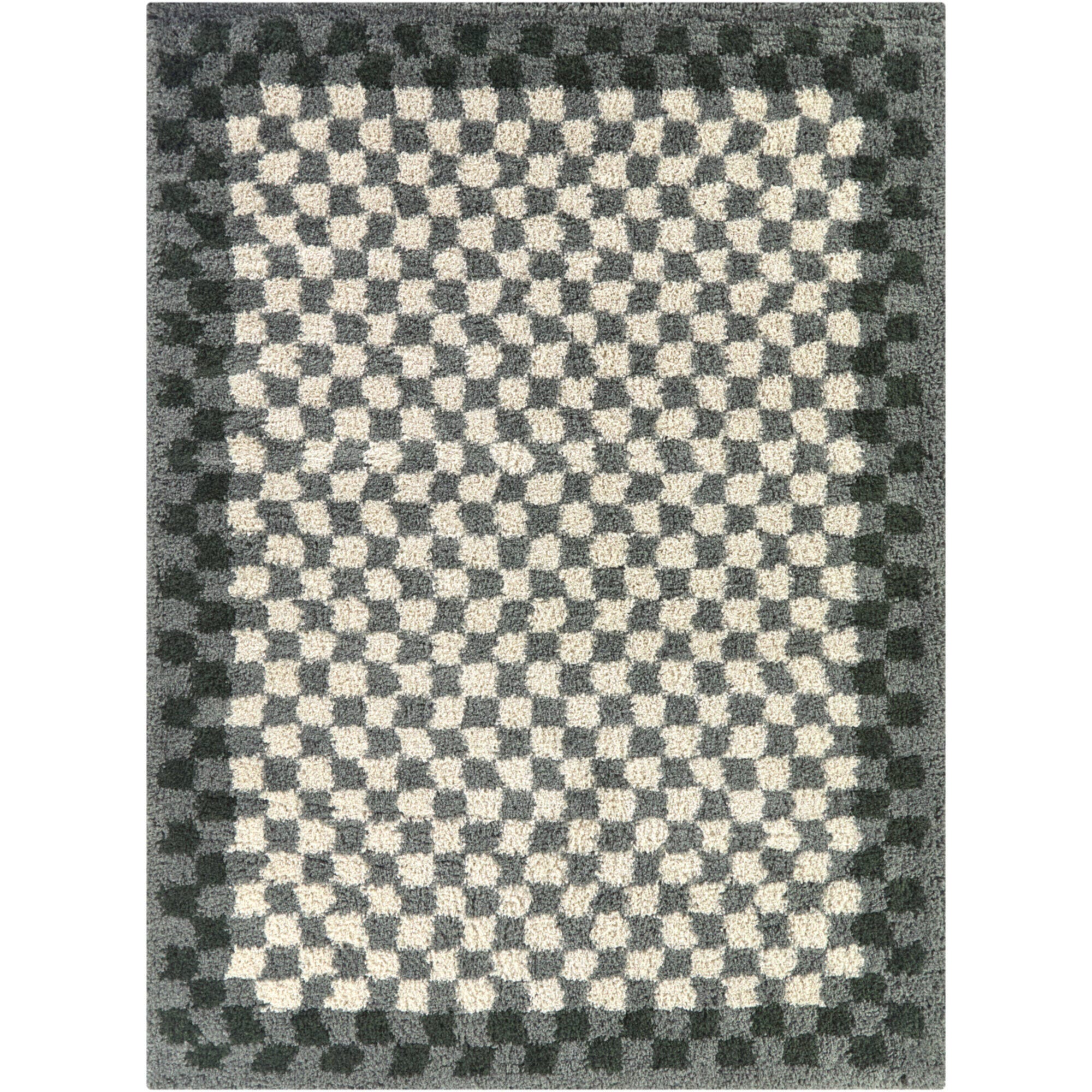 Balta Rugs Covey Bordered 5' 3" x 7' Area Rug, Green, large