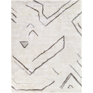 Balta Rugs Evander 5' 3" x 7' Area Rug, Cream, large