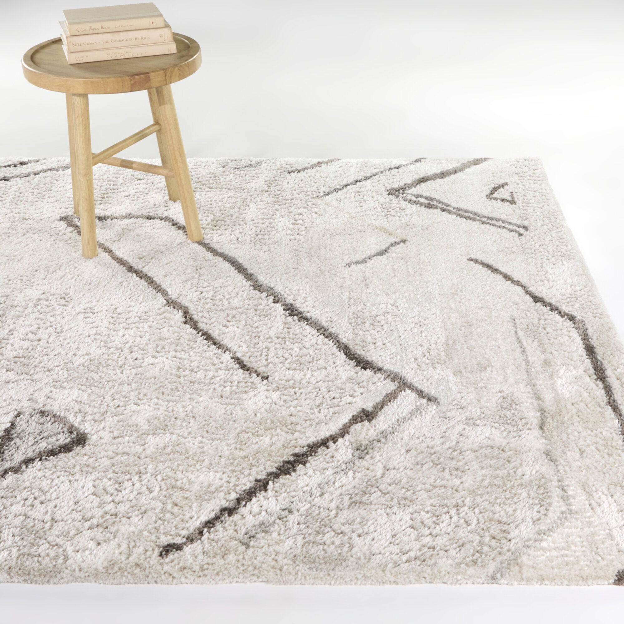 Balta Rugs Evander 7' 10" x 10' Area Rug, Cream, rollover