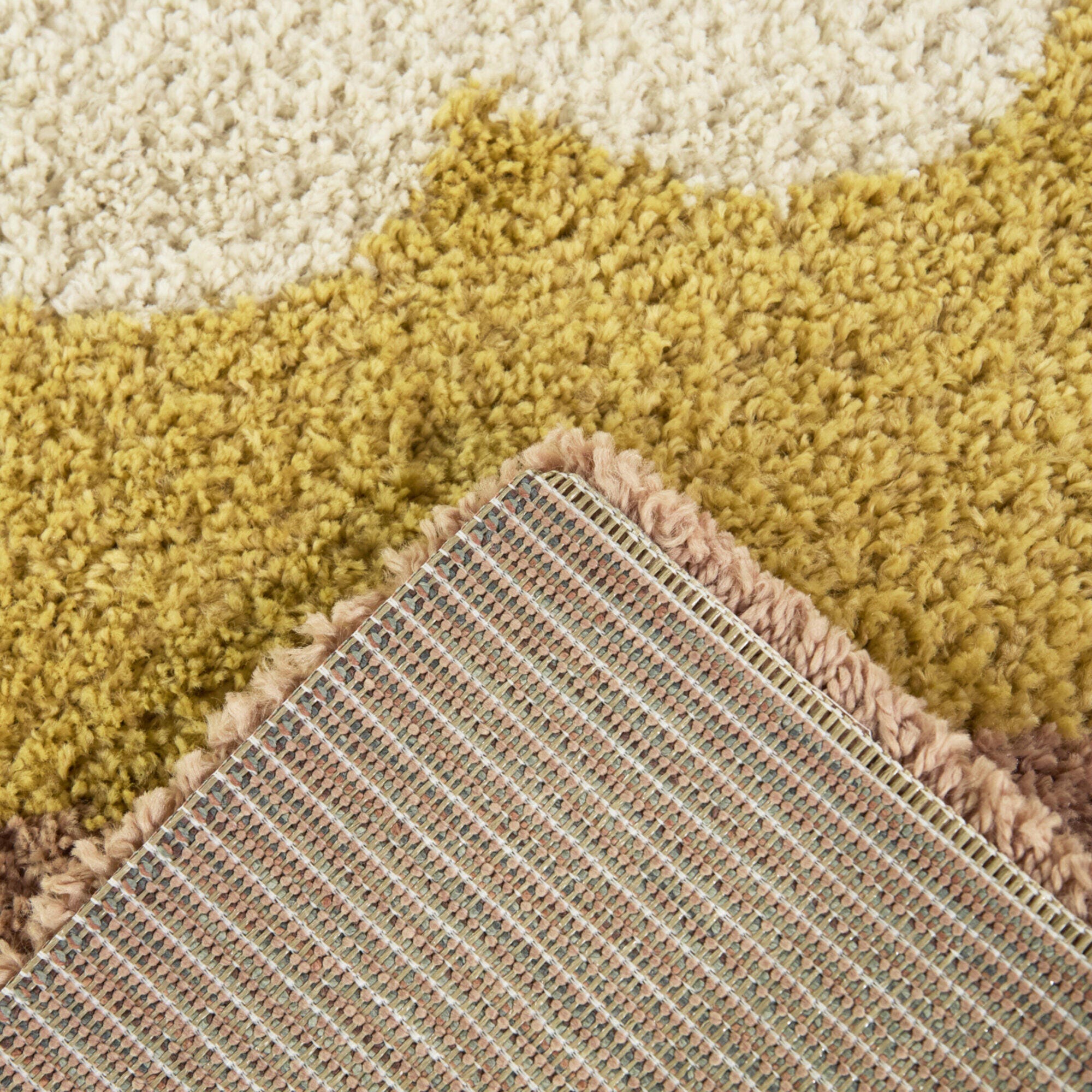 Balta Rugs Floral 5' 3" x 7' Area Rug, Yellow, large