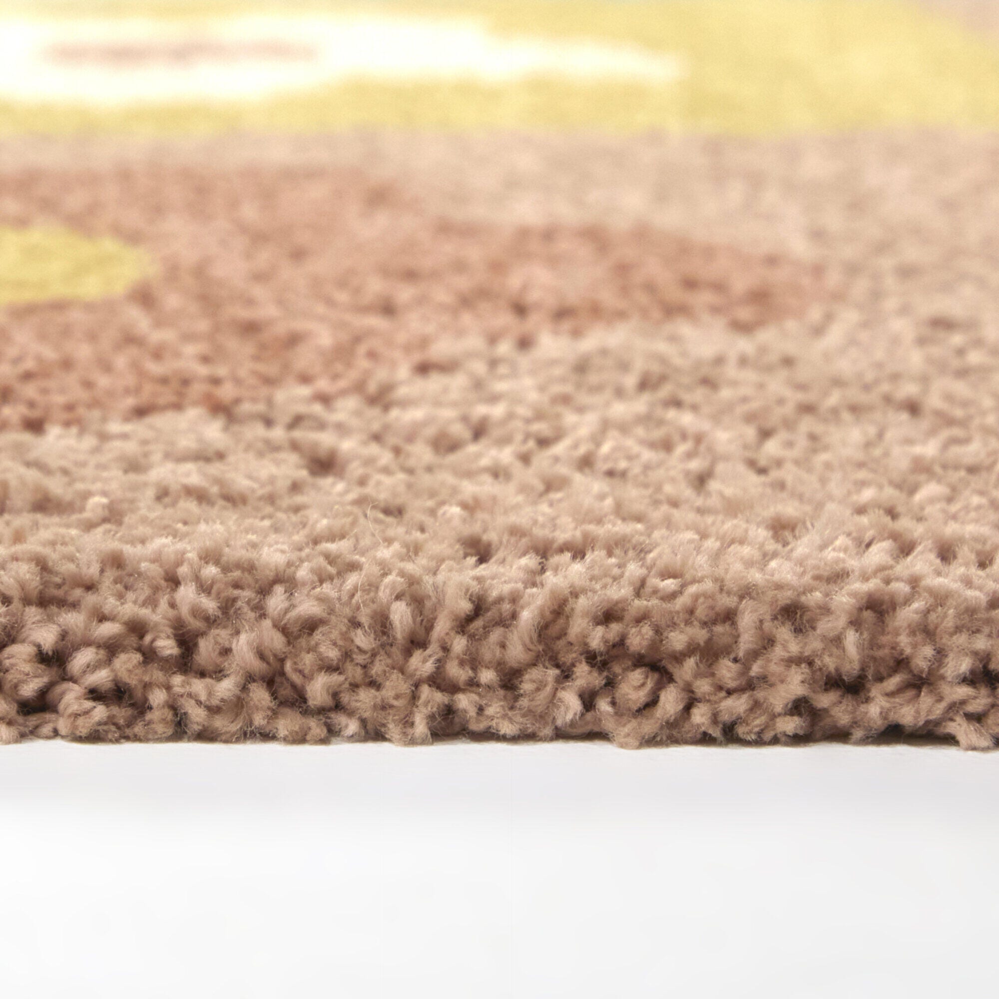 Balta Rugs Floral 5' 3" x 7' Area Rug, Yellow, large