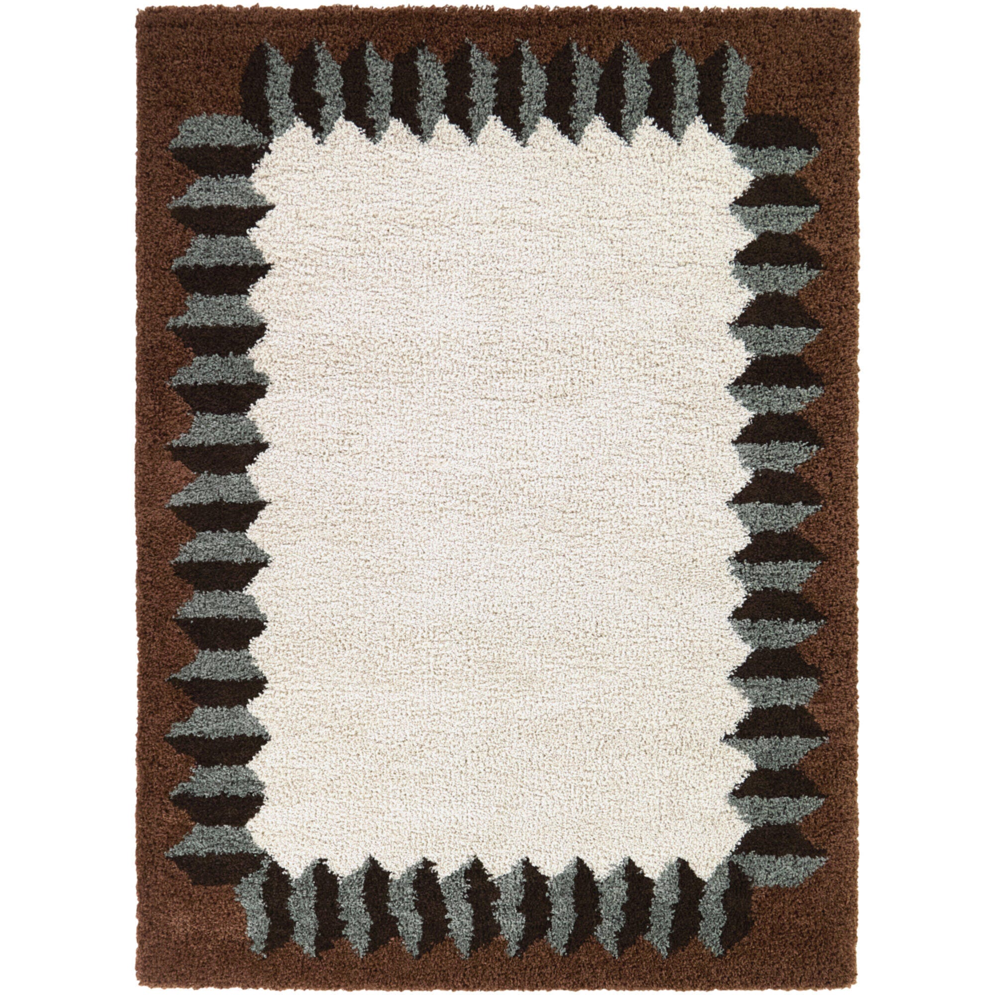 Balta Rugs Hadrian 5' 3" x 7' Area Rug, Cream, large