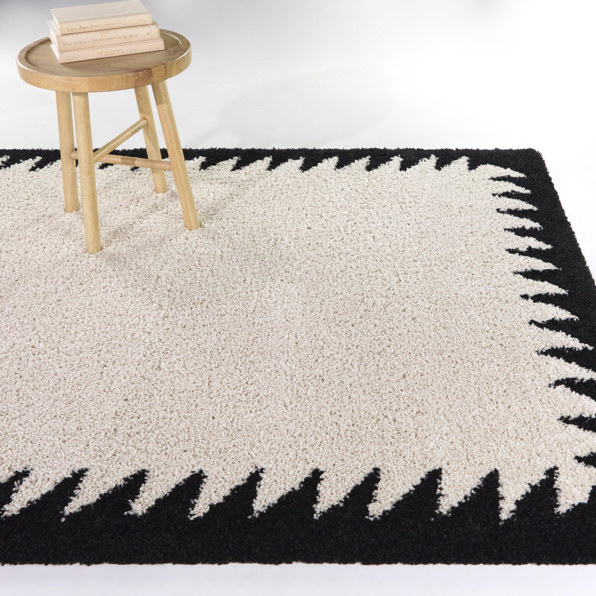 Balta Rugs Hirschfield 7' 10" x 10' Area Rug, Black, rollover