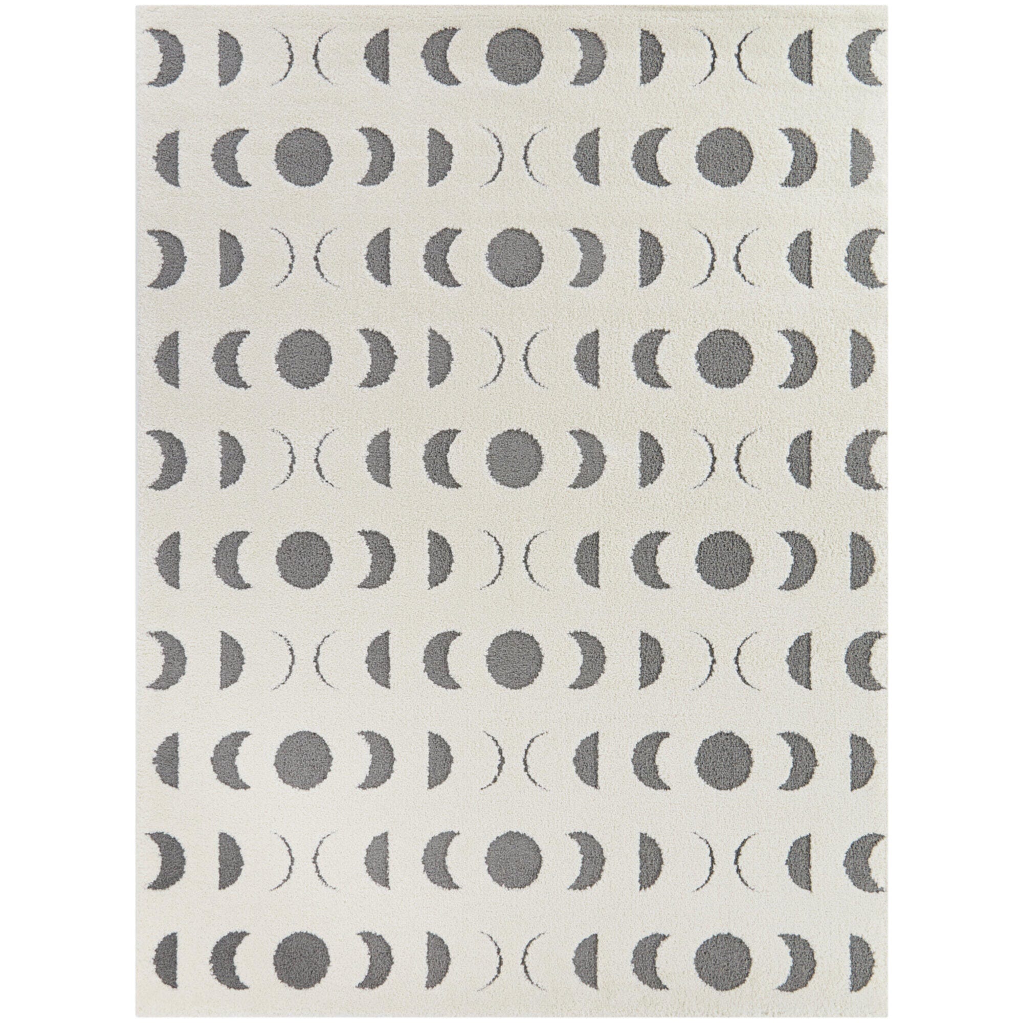 Balta Rugs Phases 5' 3" x 7' Area Rug, Gray, large