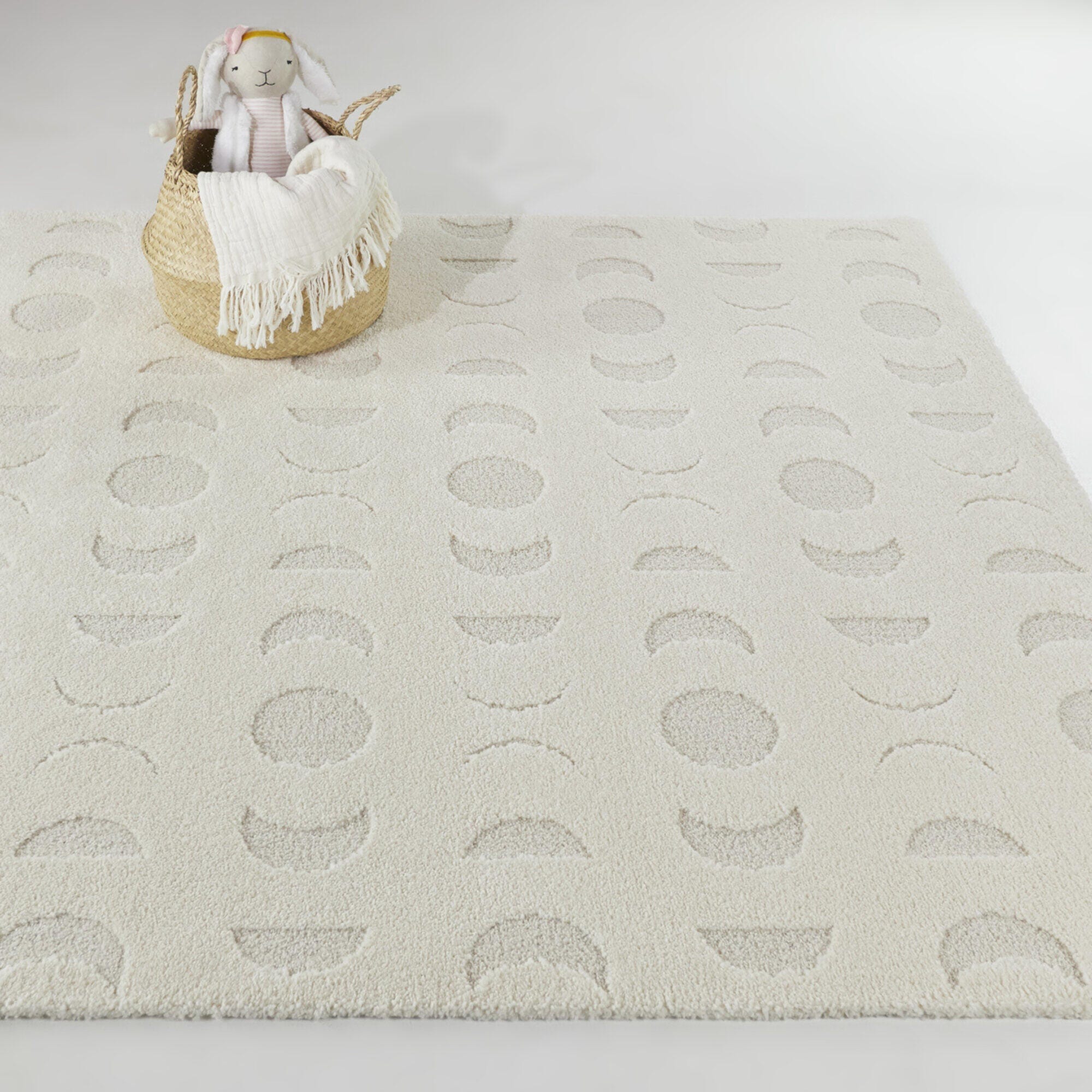 Balta Rugs Phases 7' 10" x 10' Area Rug, Ivory, rollover