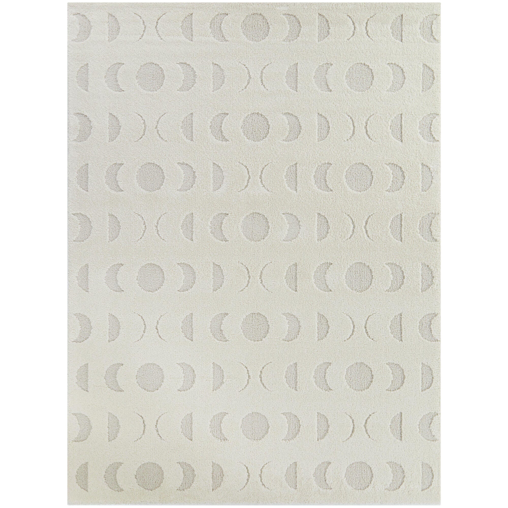 Balta Rugs Phases 7' 10" x 10' Area Rug, Ivory, large