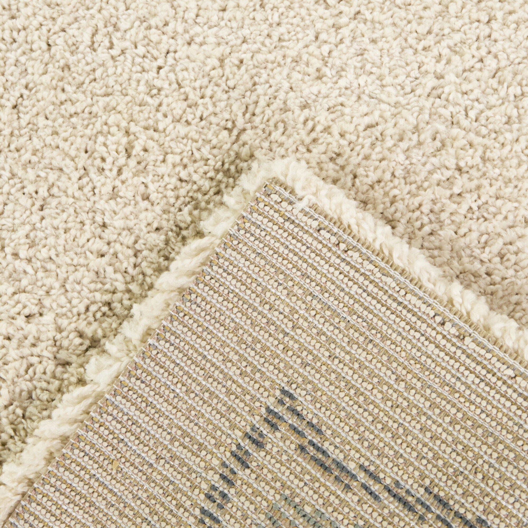 Balta Rugs Scallop 5' 3" x 7' Bordered Area Rug, Cream, large