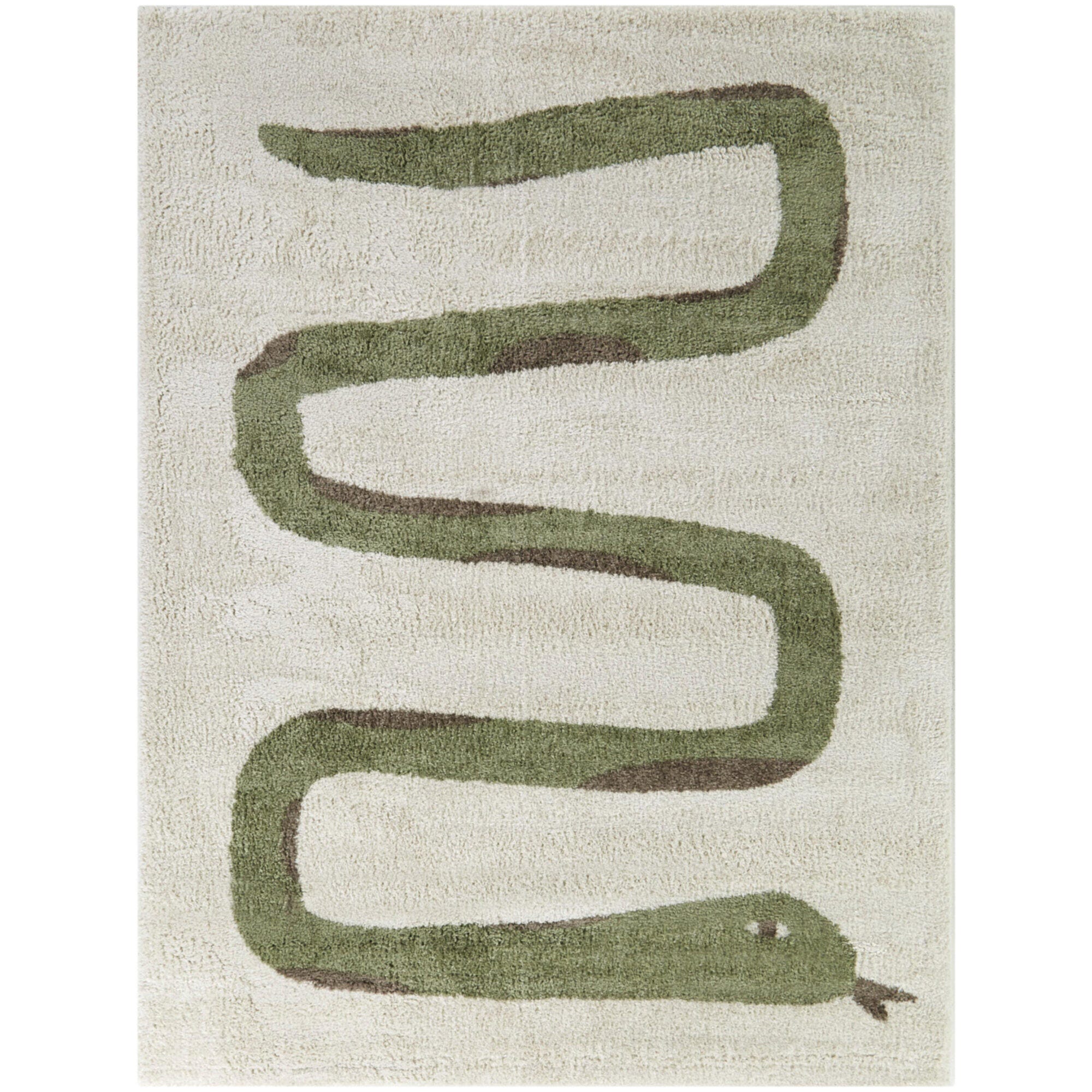 Balta Rugs Serpieri 5' 3" x 7' Area Rug, Green, large