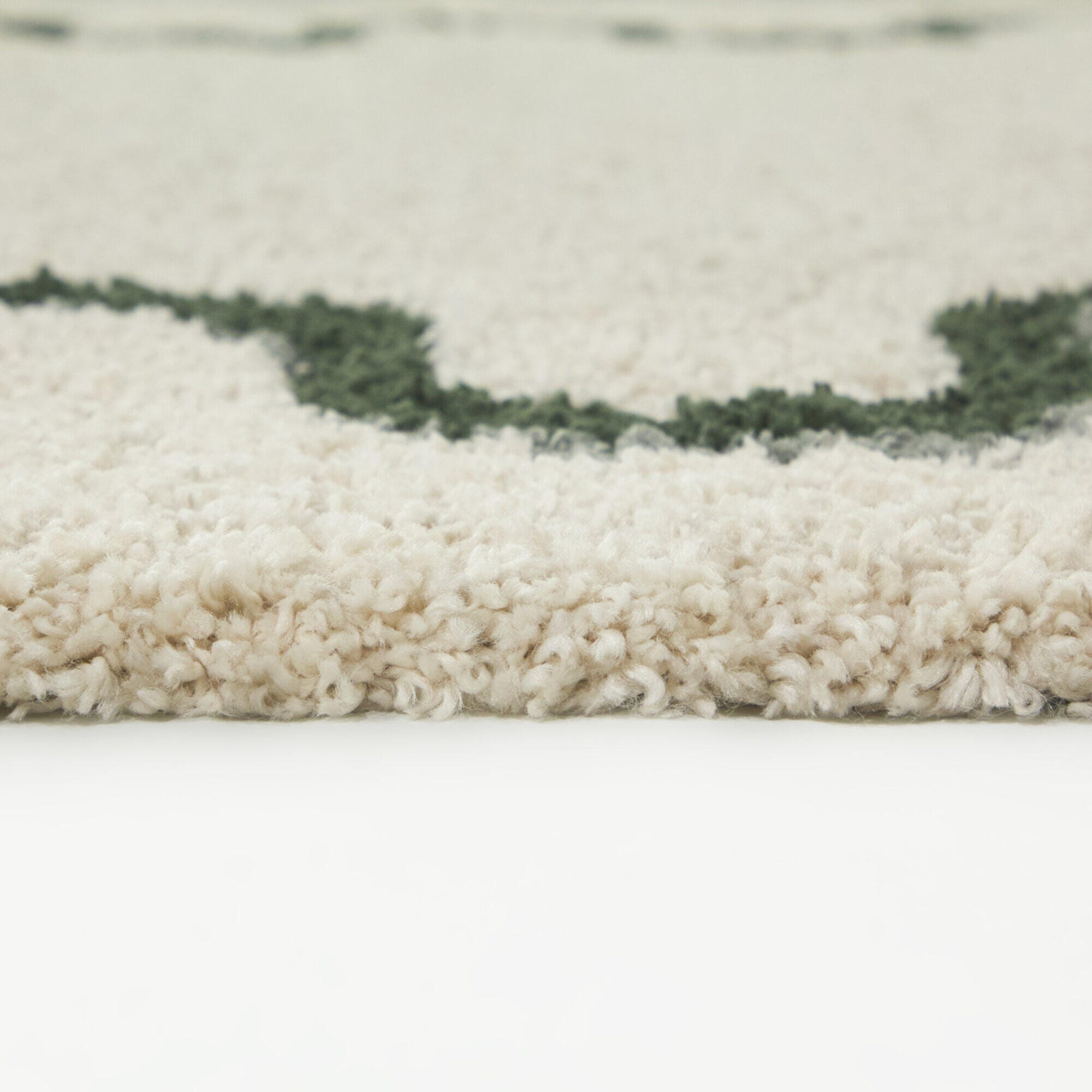 Balta Rugs Squiggle 5' 3" x 7' Area Rug, Green, large