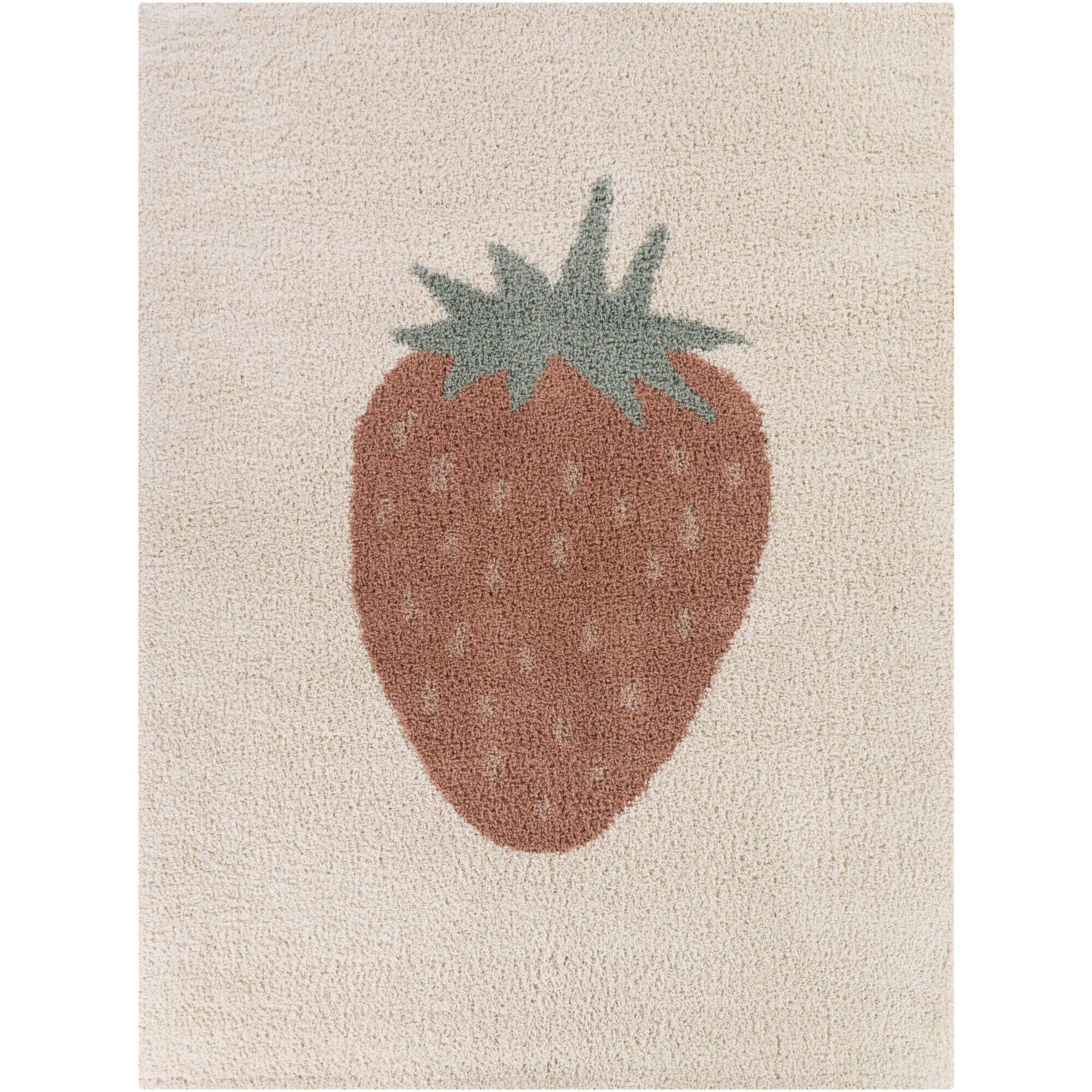 Balta Rugs Strawberry 3' 11" x 5' 7" Area Rug, Cream, large
