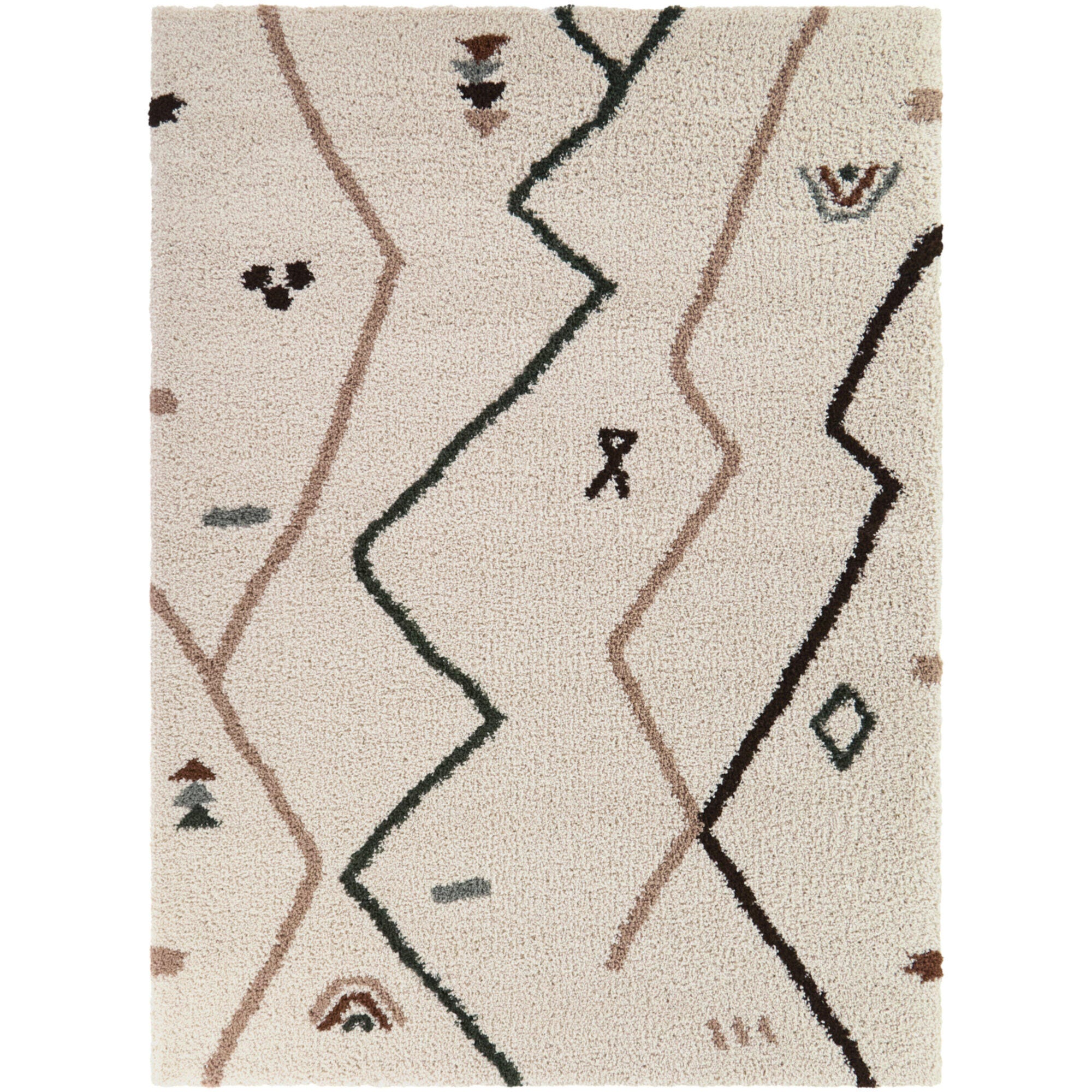 Balta Rugs Thalia 7' 10" x 10' Area Rug, Cream, large