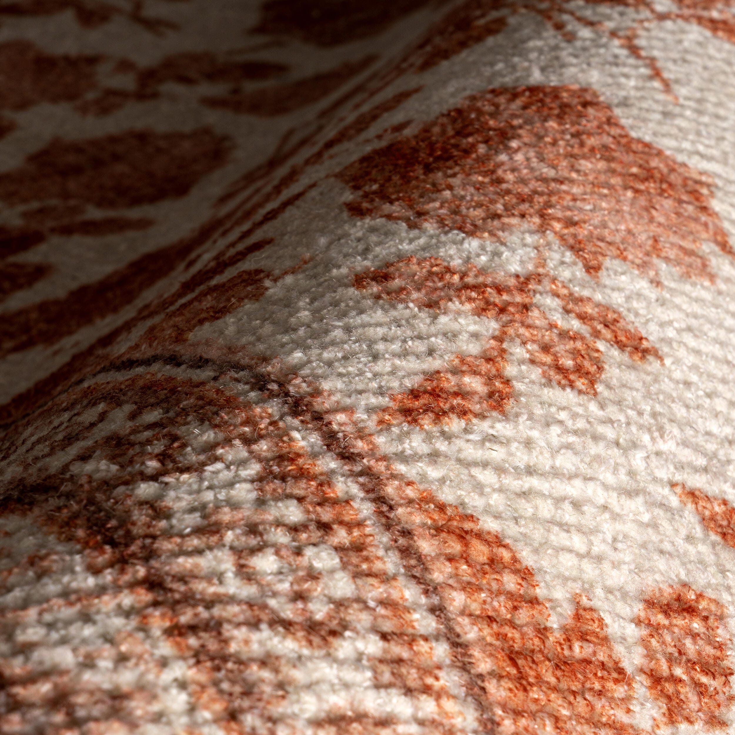 Padma Lakshmi x Rugs USA Botanica 2' x 6' Area Rug, Orange, large