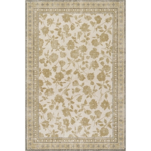 Padma Lakshmi x Rugs USA Botanica 3' x 5' Area Rug, Olive Green, large
