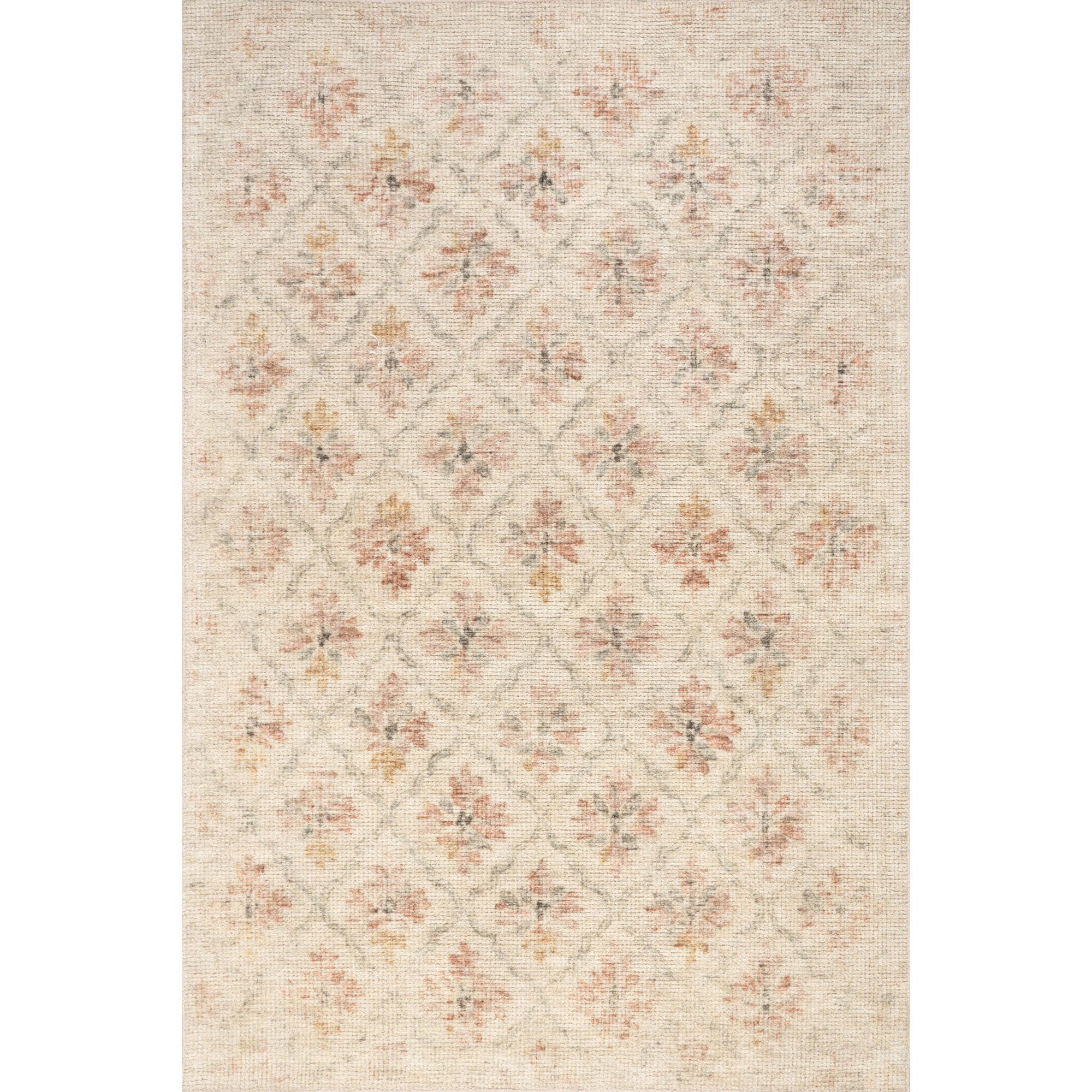 Padma Lakshmi x Rugs USA Elizabeth 4' x 6' Area Rug, Black, large