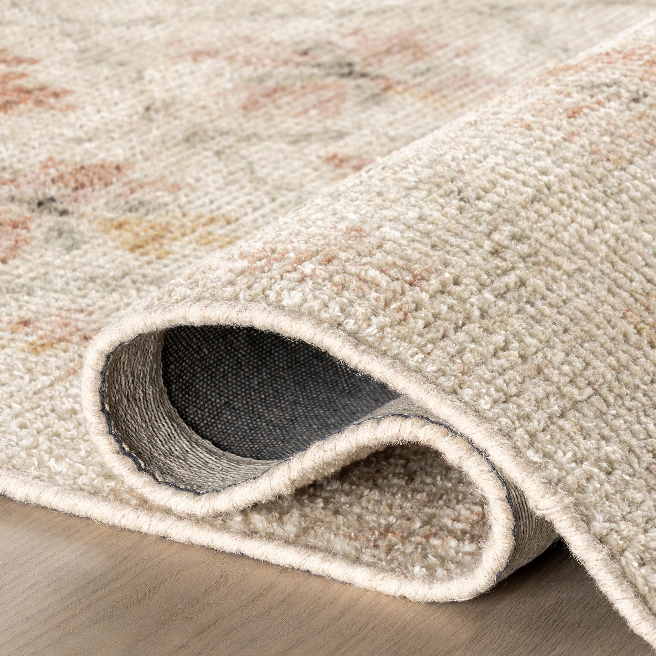 Padma Lakshmi x Rugs USA Elizabeth 4' x 6' Area Rug, Black, large