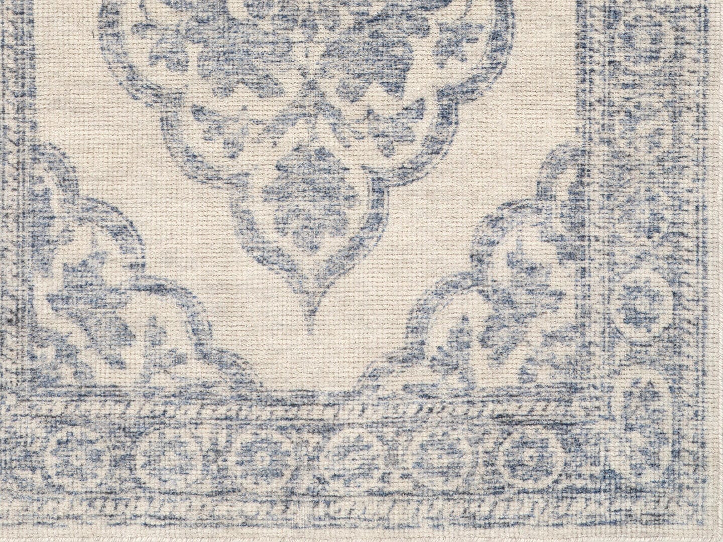 Padma Lakshmi x Rugs USA Istanbul 3' x 5' Area Rug, Dark Blue, large