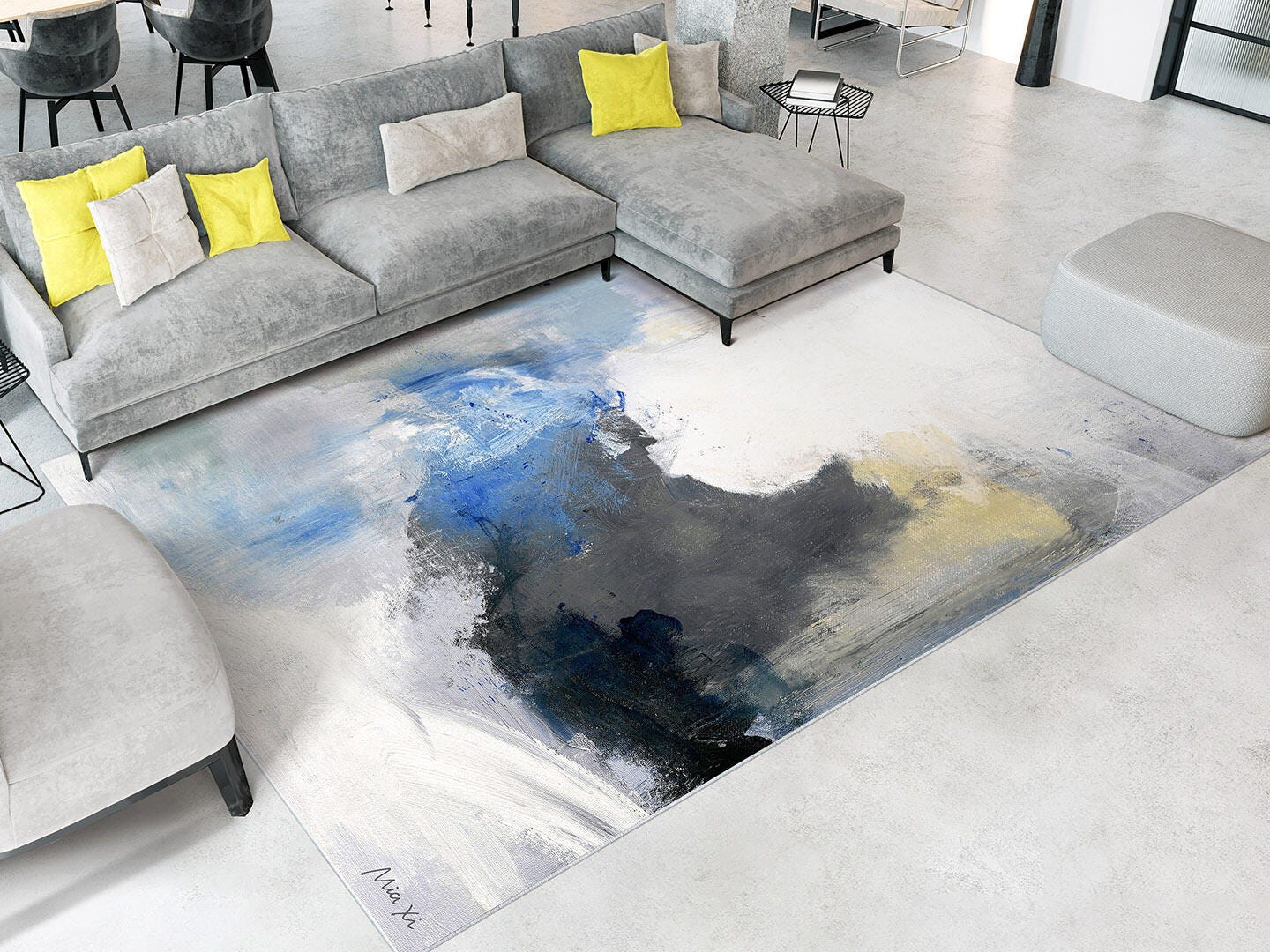 Empire Art Direct A New Dawn 8' x 10' Area Rug, Multi, rollover