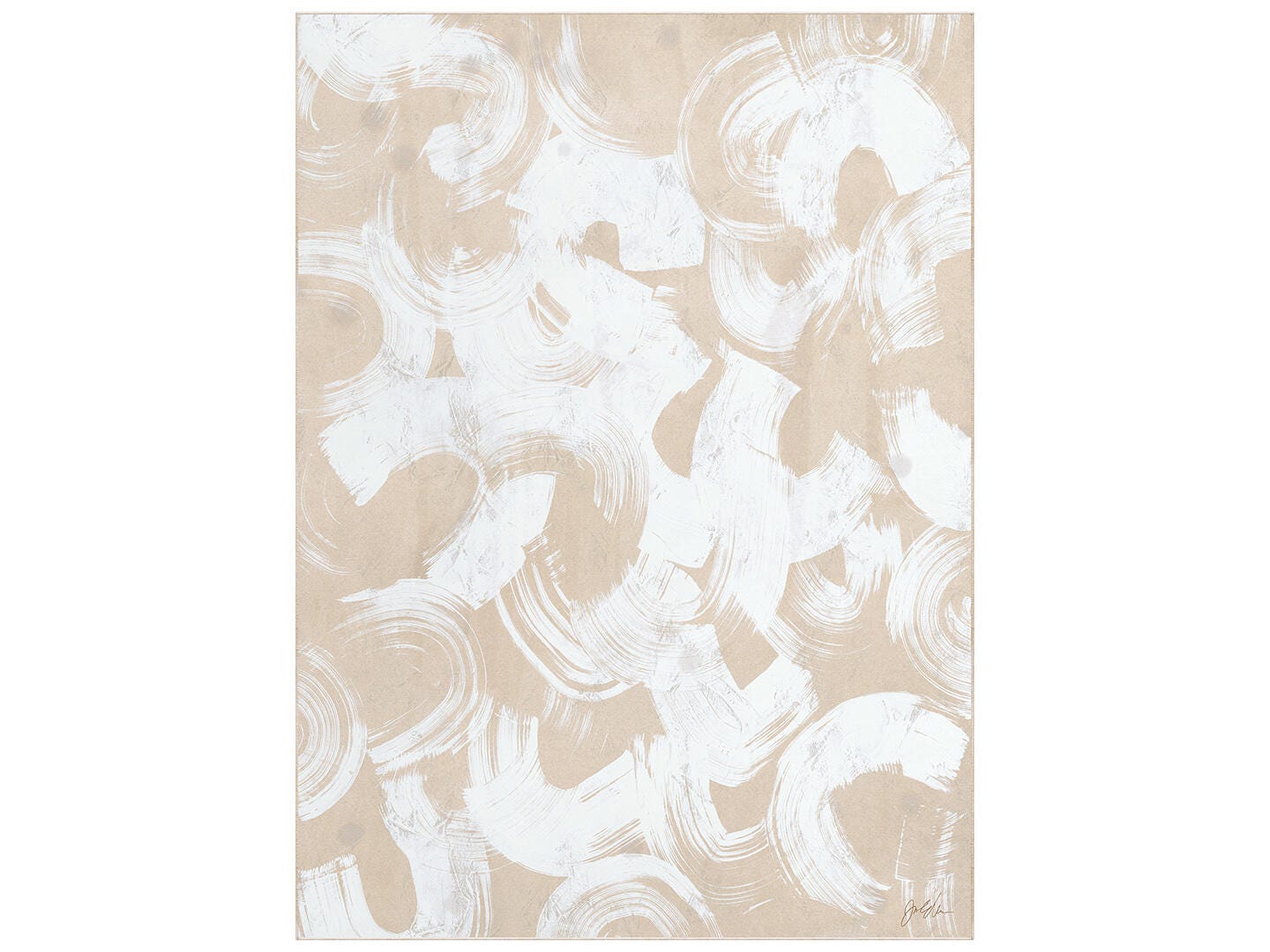 Empire Art Direct Swish Stone 8' x 10' Area Rug, , large