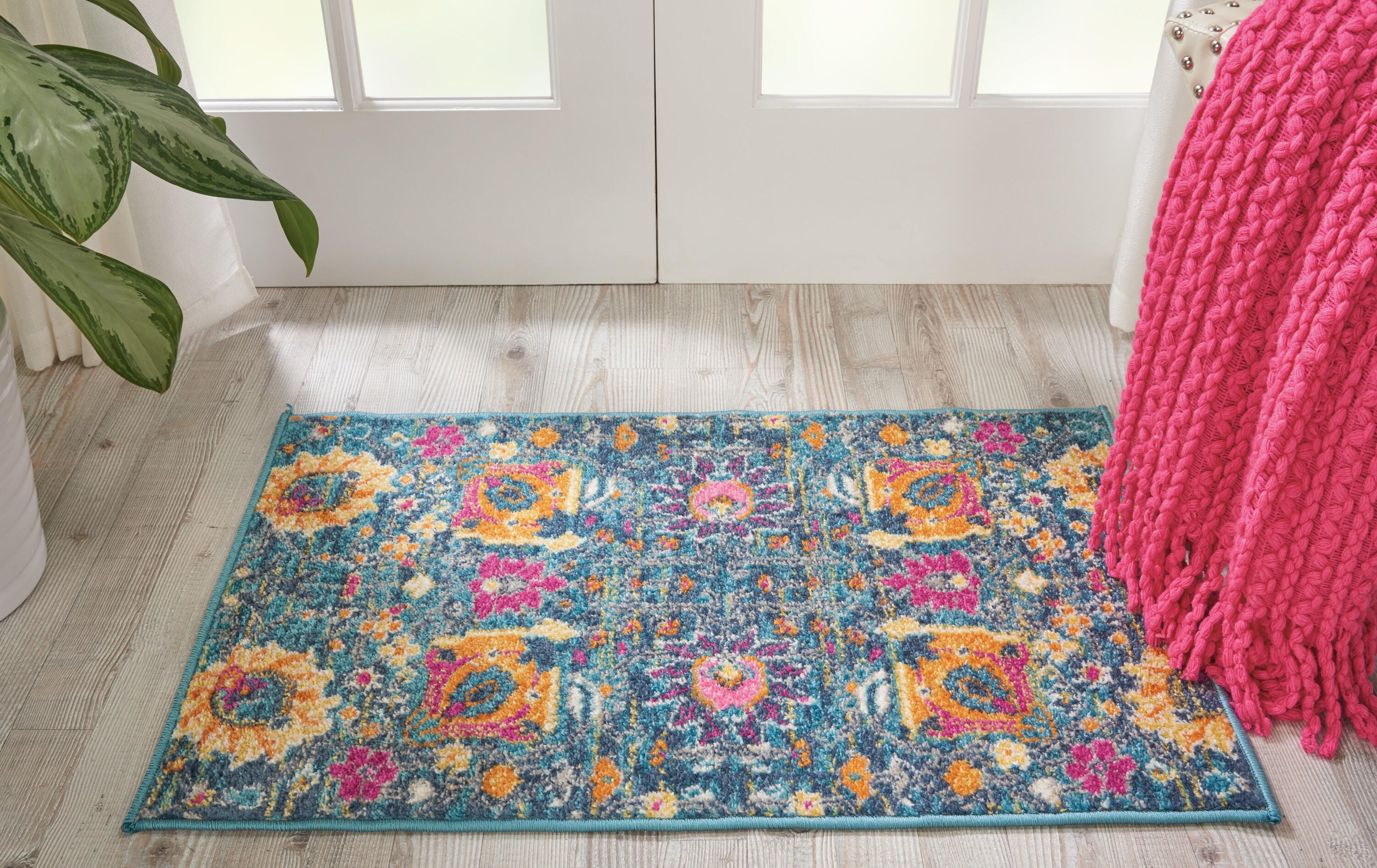 Nourison Home Passion Lush 1'10" x 2'10" Accent Rug, Denim, rollover