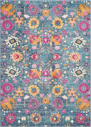 Nourison Home Passion Lush 5'3" x 7'3" Area Rug, Denim, large