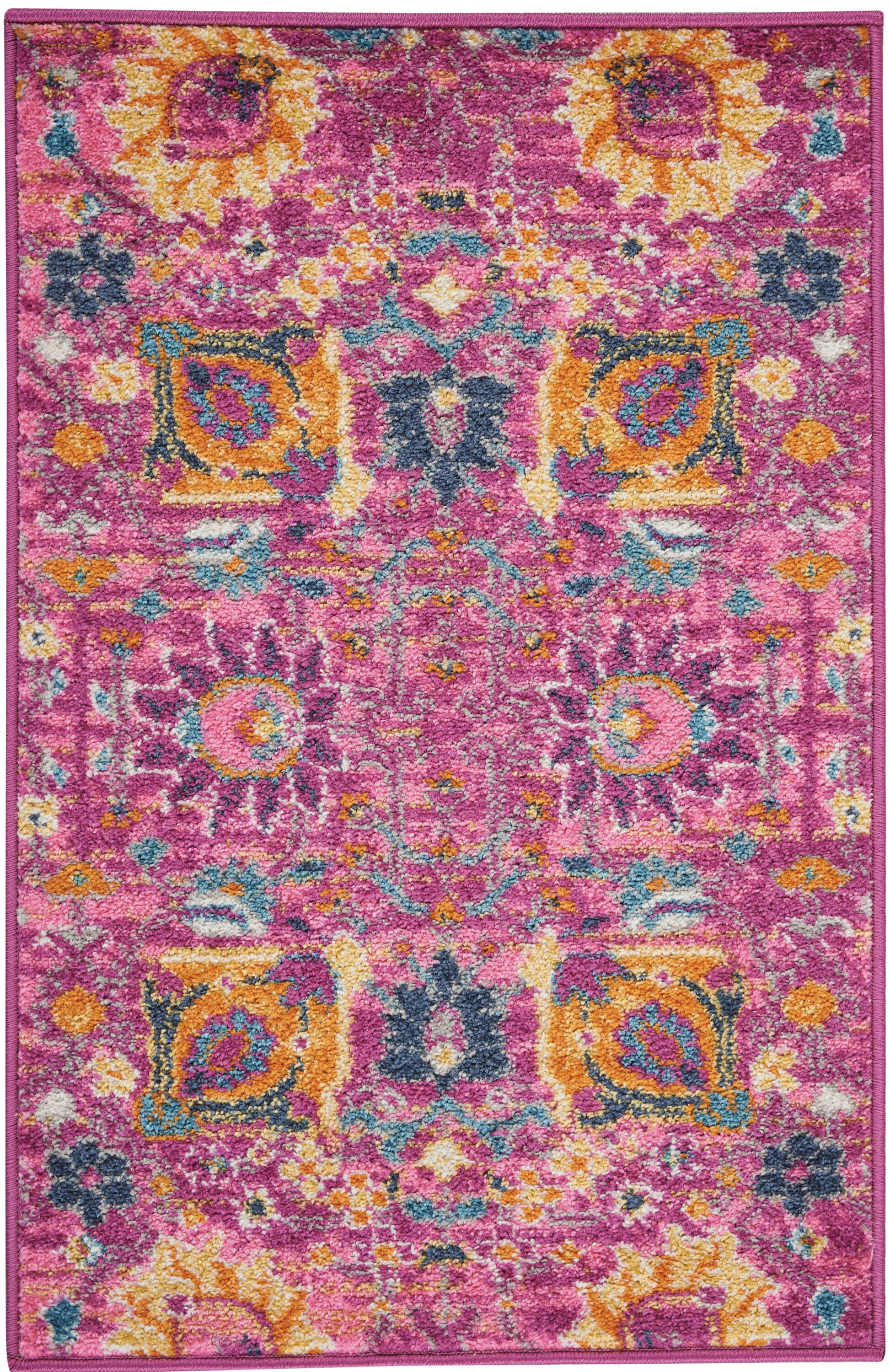 Nourison Home Passion Lush 1'10" x 2'10" Accent Rug, Fuchsia, large