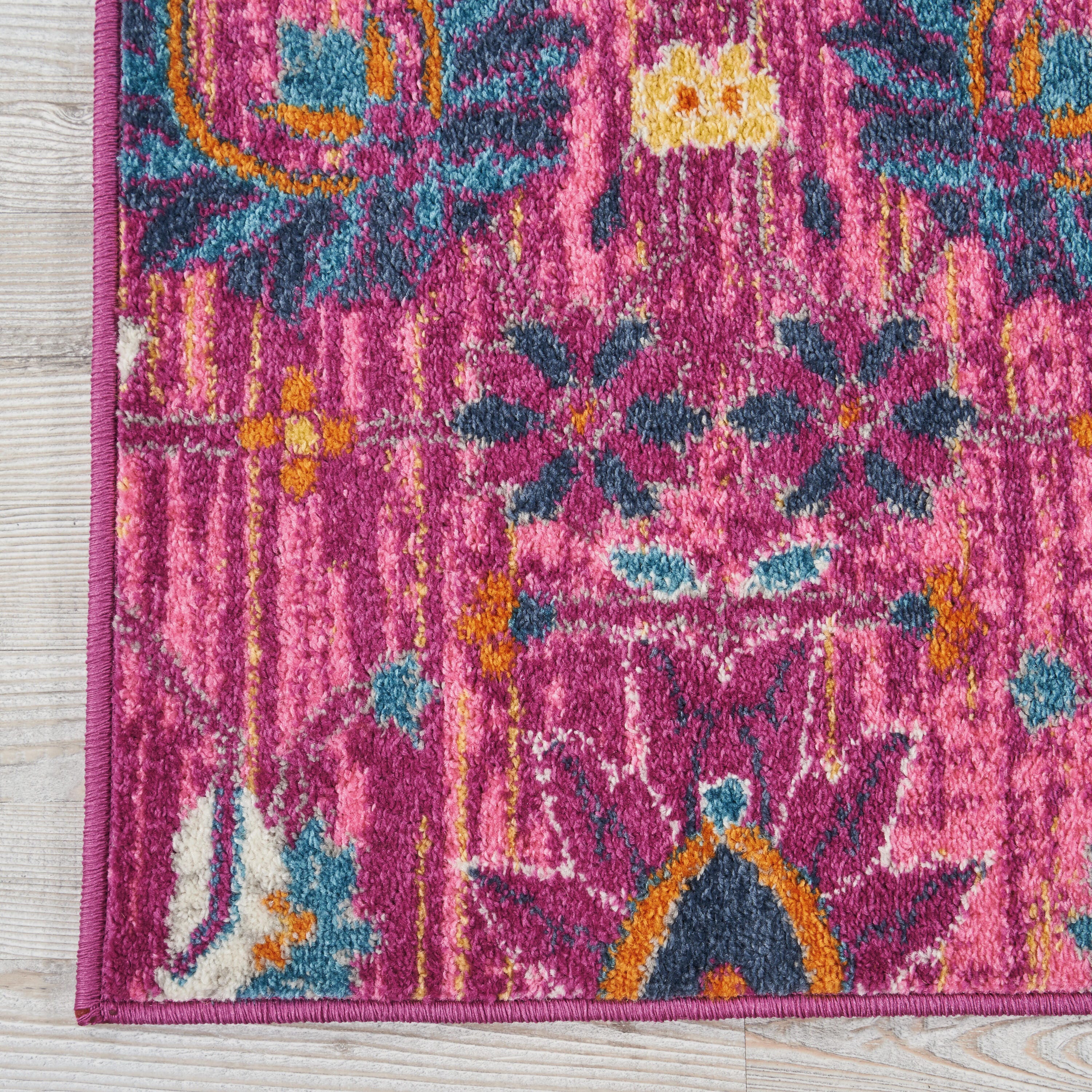 Nourison Home Passion Lush 1'10" x 2'10" Accent Rug, Fuchsia, large