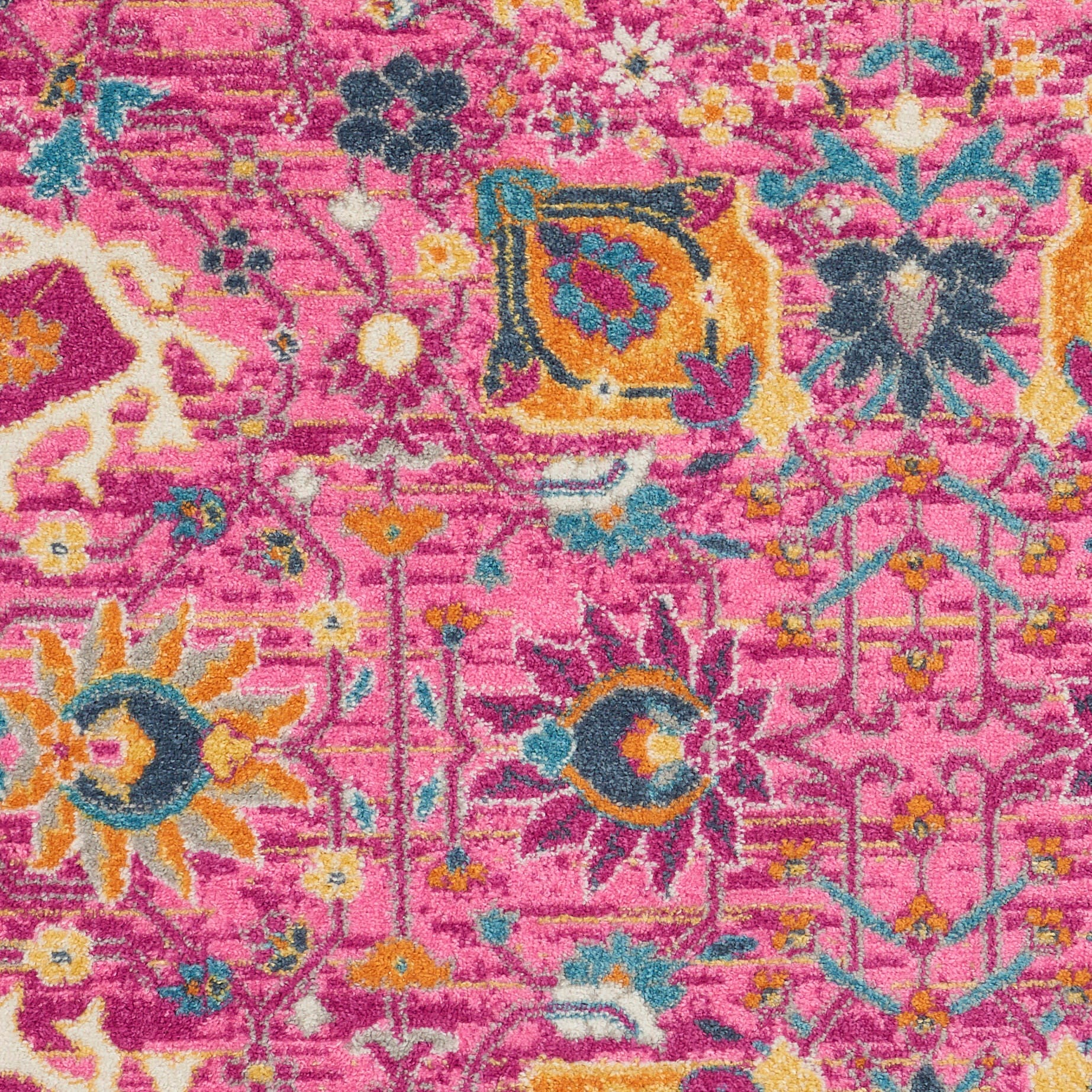Nourison Home Passion Lush 6'7" x 9'6" Area Rug, Fuchsia, large