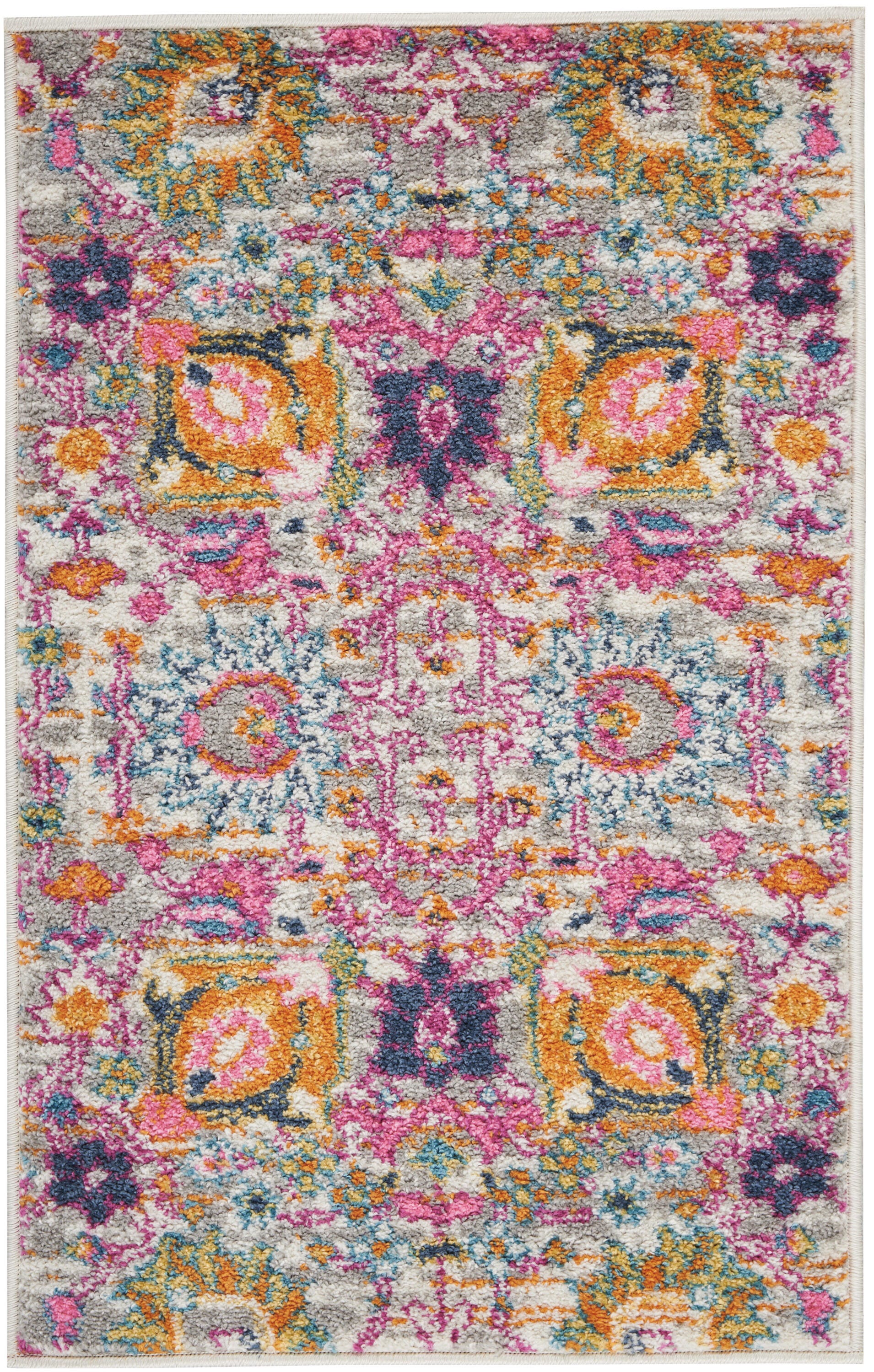 Nourison Home Passion Lush 1'10" x 2'10" Accent Rug, Silver, large