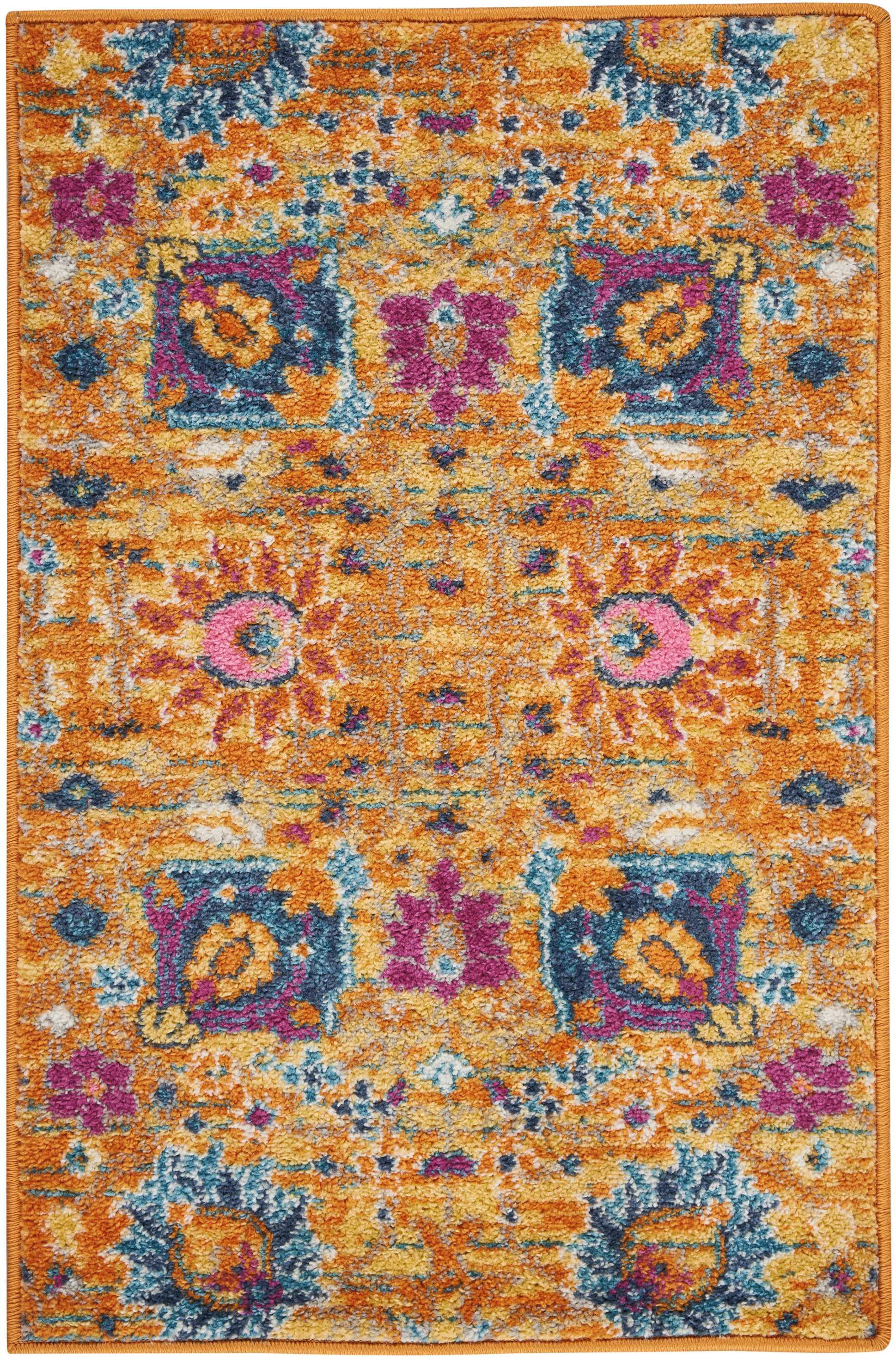 Nourison Home Passion Lush 1'10" x 2'10" Accent Rug, Sunburst, large