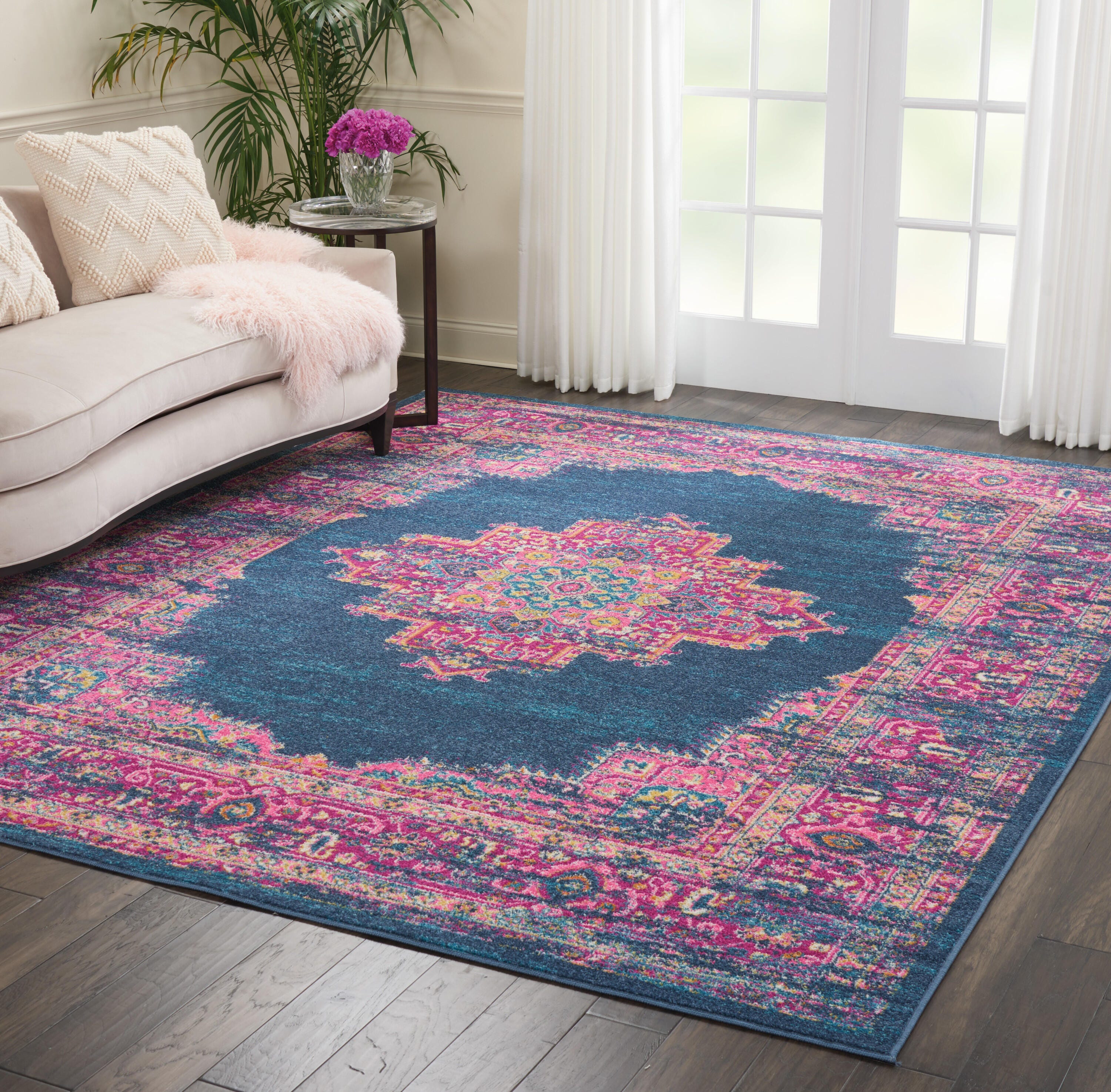 Nourison Home Passion 8' x 10' Area Rug, Blue, large