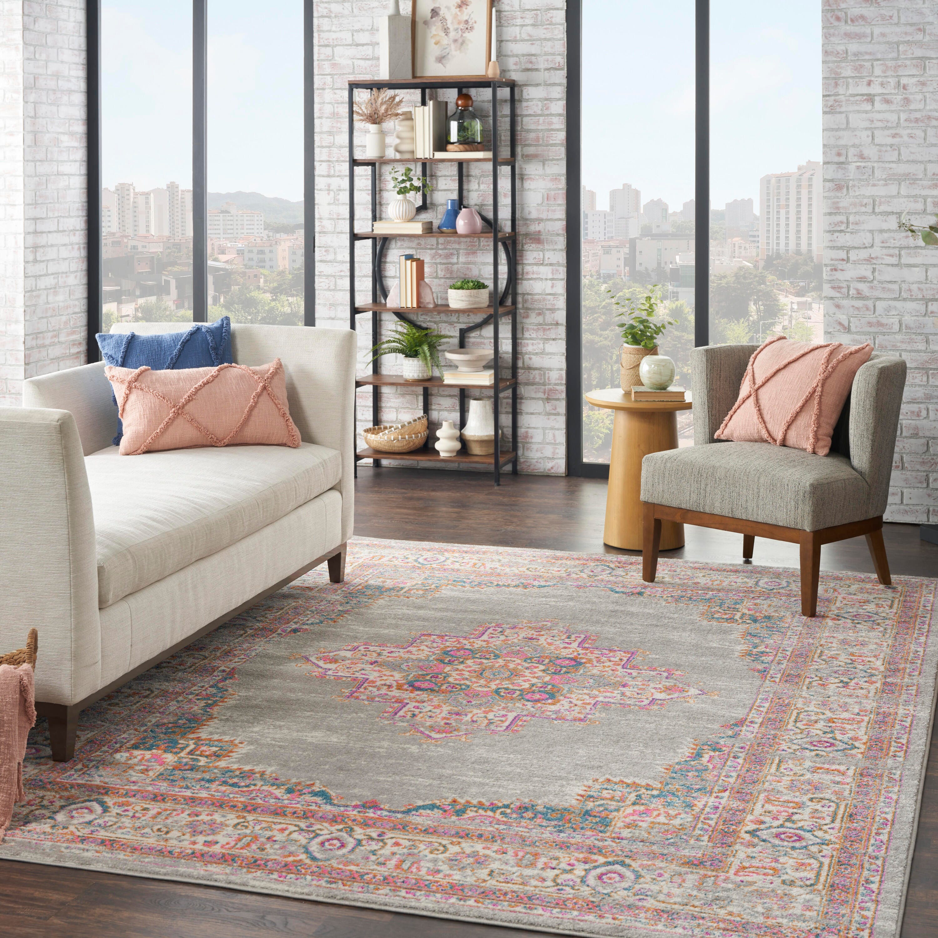 Nourison Home Passion 8' x 10' Area Rug, Gray, large