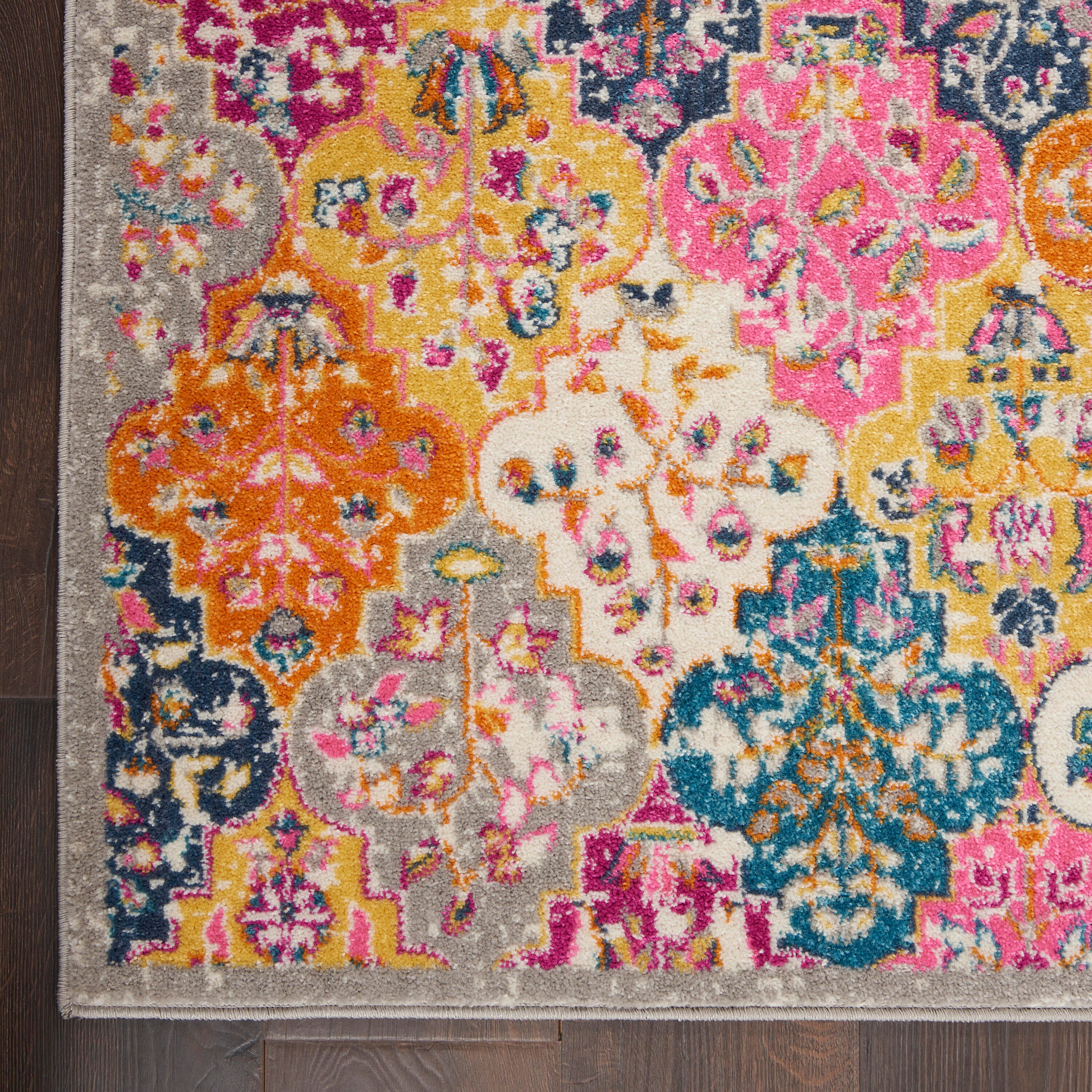 Nourison Home Passion Distressed 5'3" x 7'3" Area Rug, Multi, large