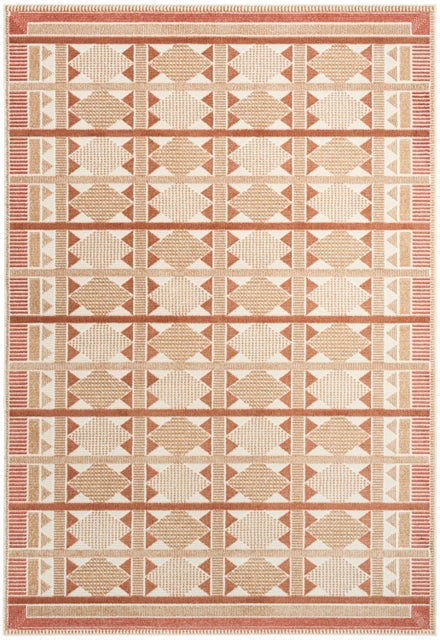 Nourison Home Nordic Diamond 5' x 7' Area Rug, Rust