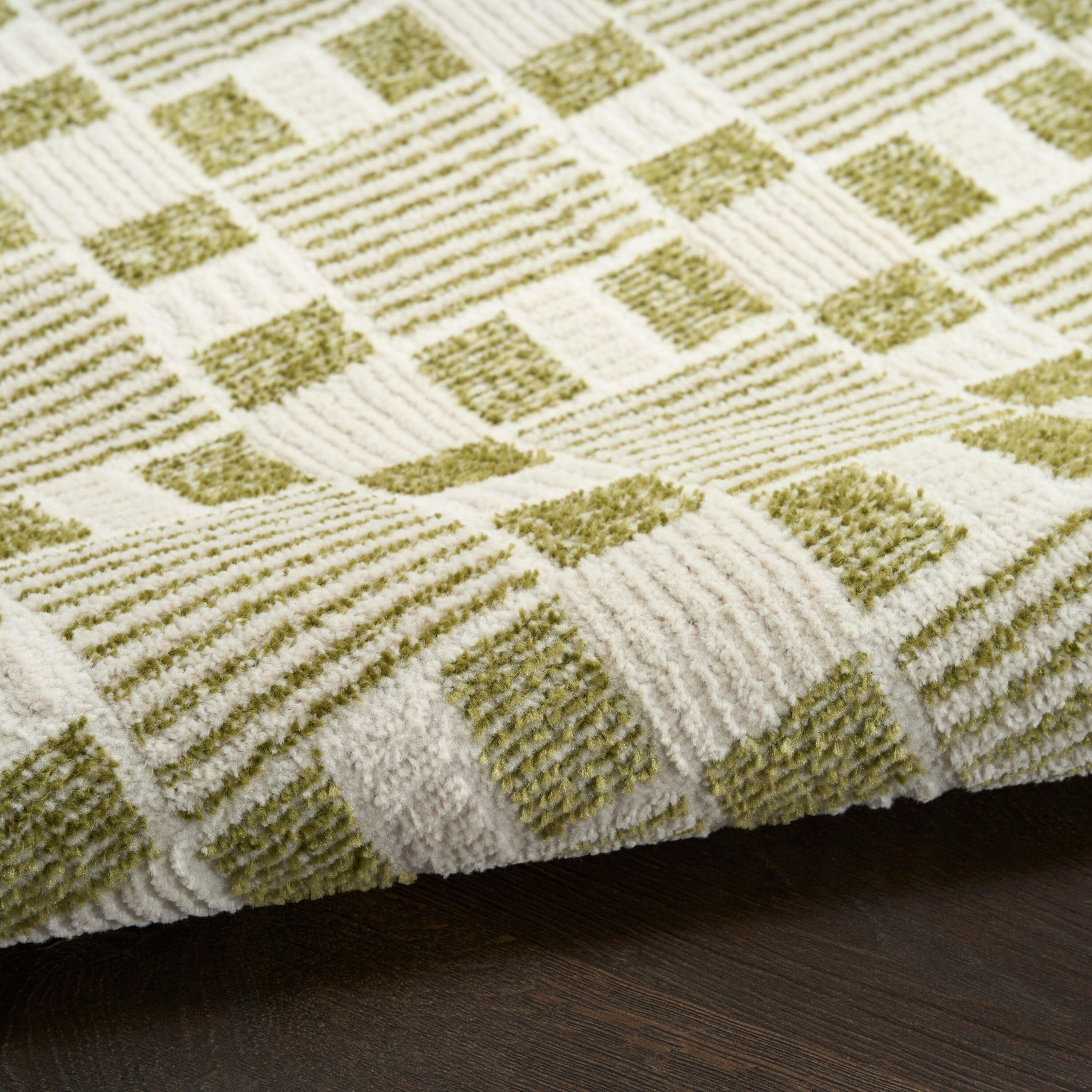 Nourison Home Nordic Aesthetic 5' x 7' Area Rug, Green, large