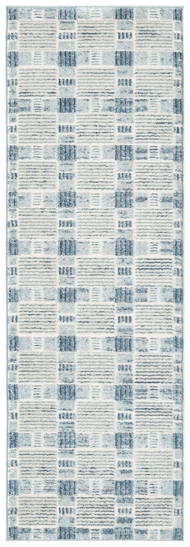 Nourison Home Nordic 2' x 6' Runner Rug, Blue, large
