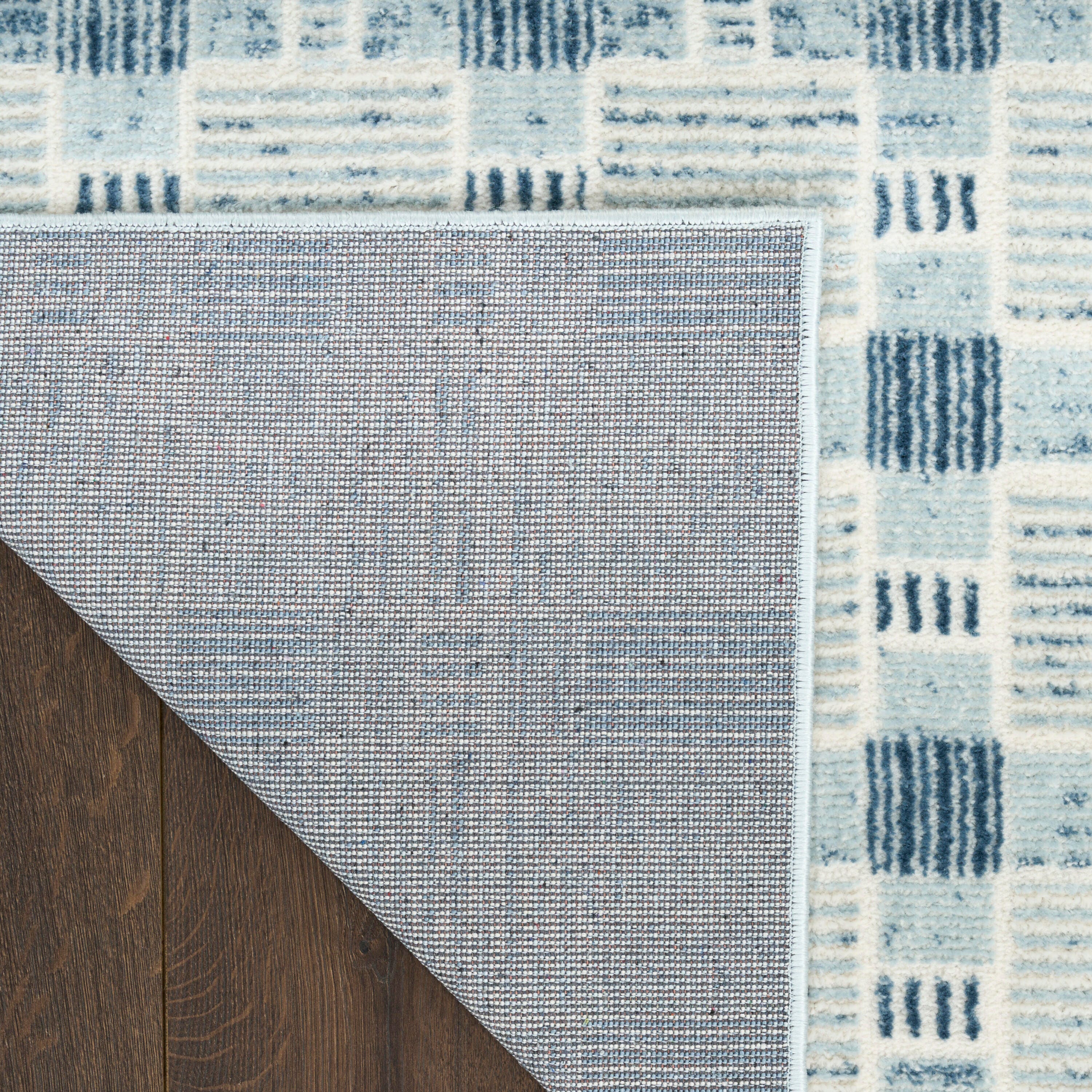 Nourison Home Nordic 5' x 7' Area Rug, Blue, large