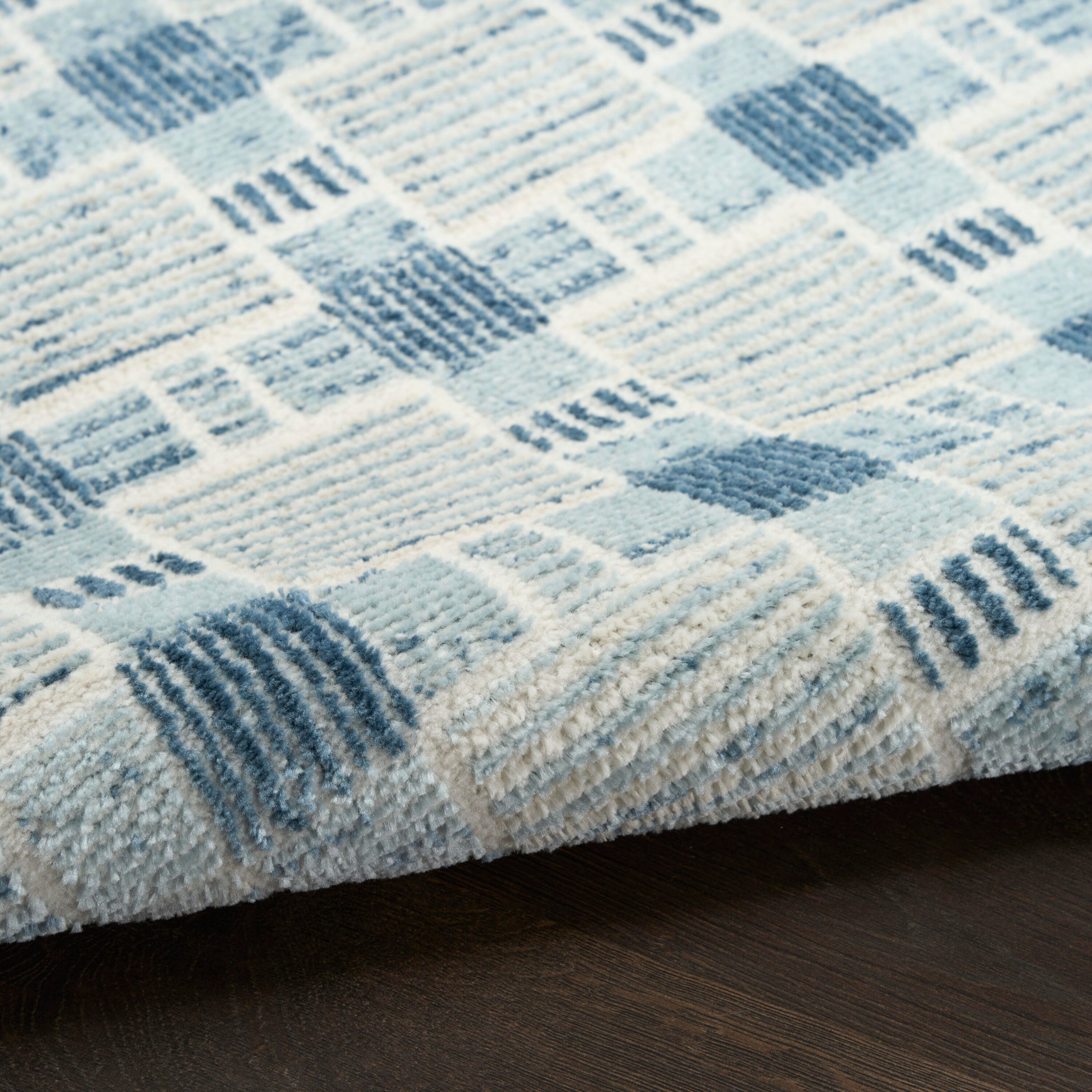 Nourison Home Nordic 5' x 7' Area Rug, Blue, large