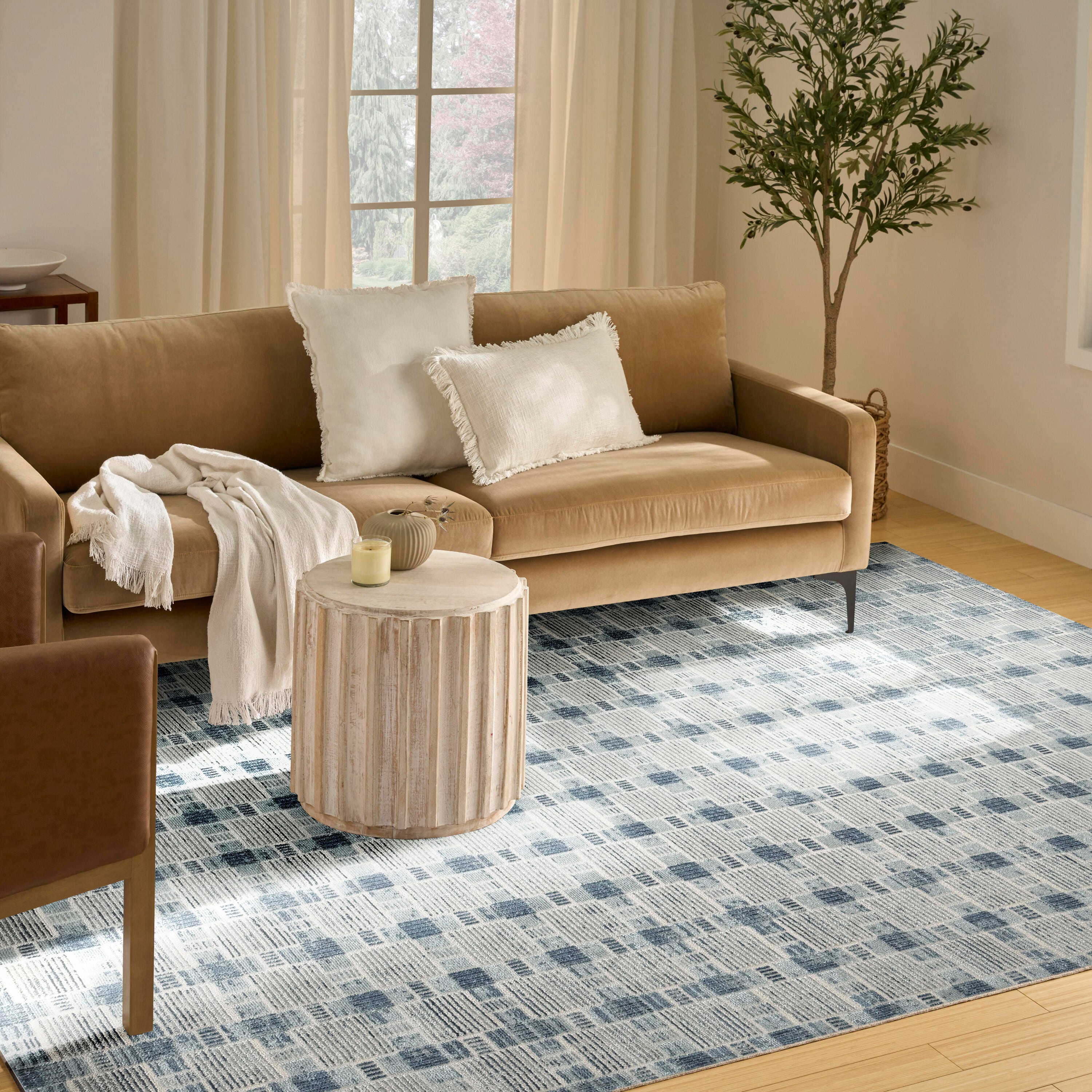 Nourison Home Nordic 8' x 10' Area Rug, Blue, large