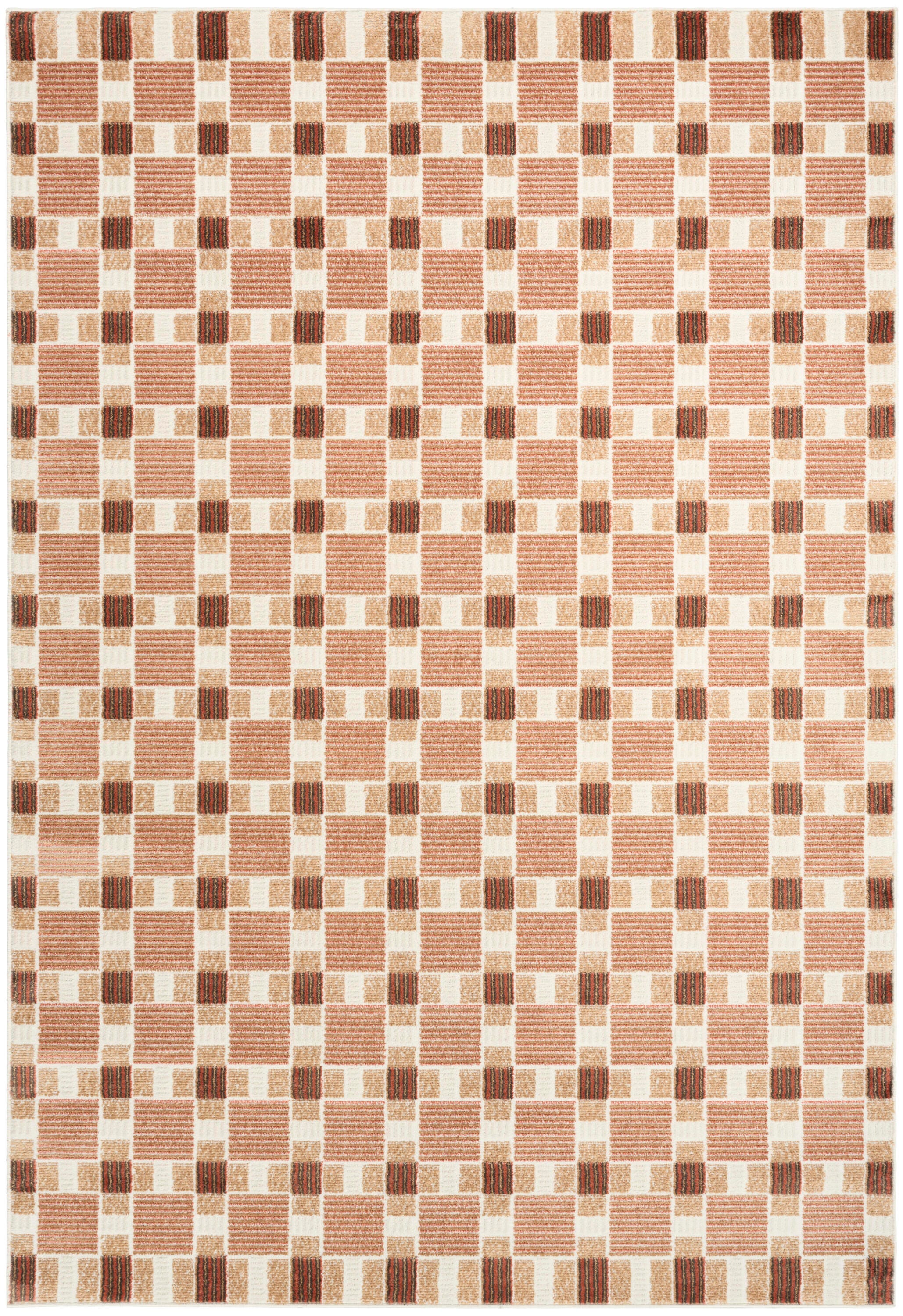 Nourison Home Nordic 5' x 7' Area Rug, Rust, large