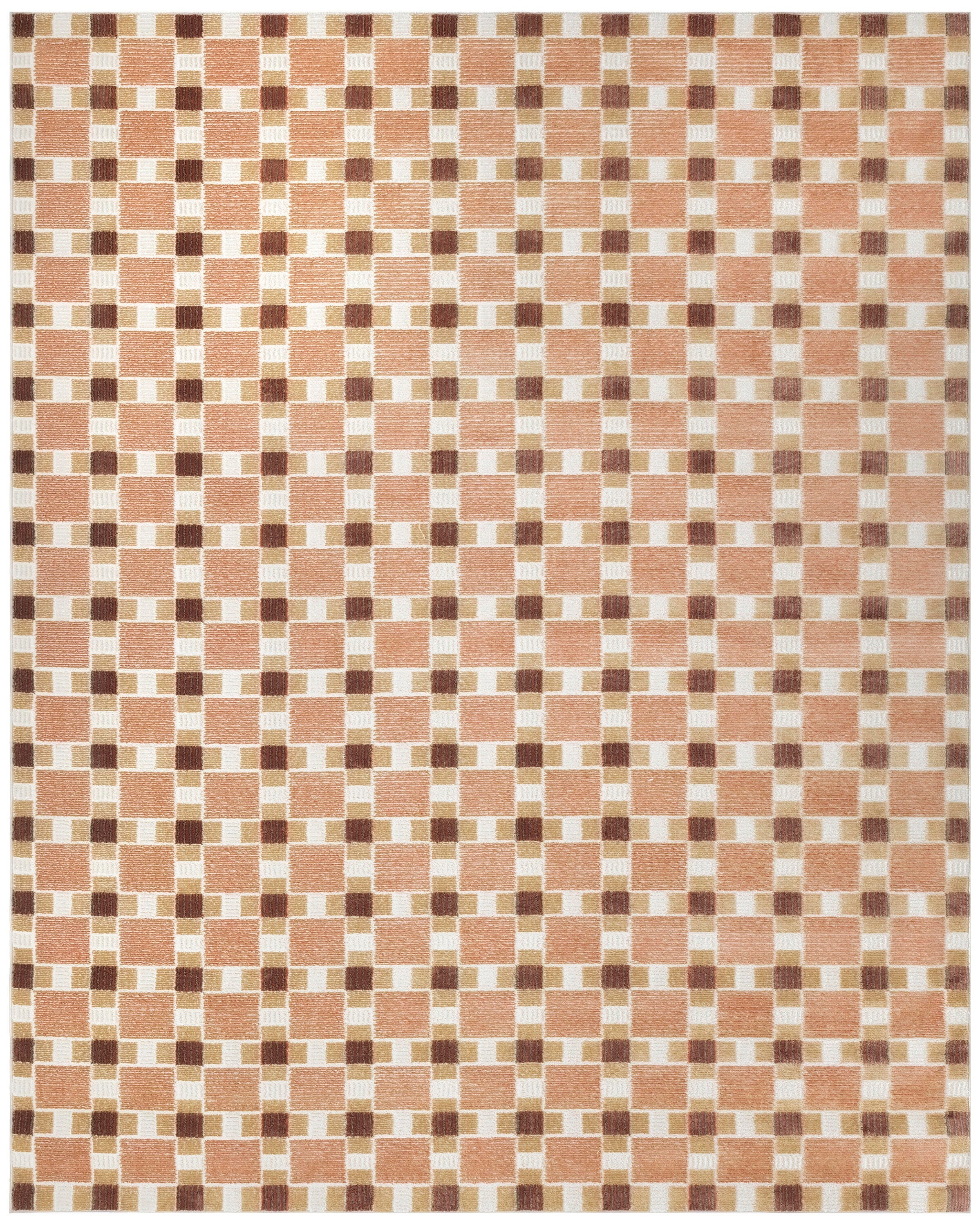 Nourison Home Nordic 8' x 10' Area Rug, Rust, large