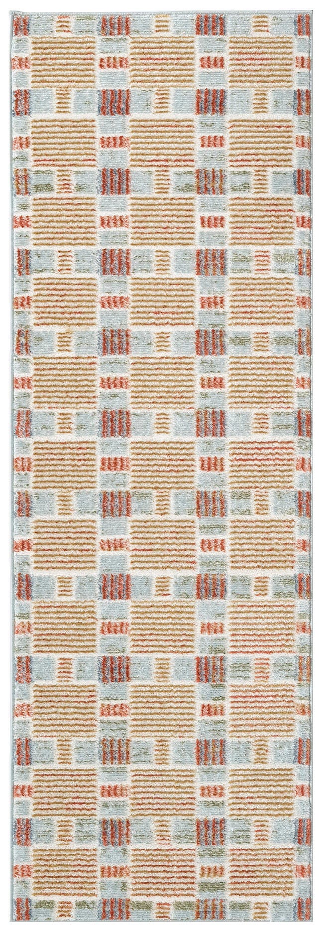 Nourison Home Nordic 2' x 6' Runner Rug, Rust/Multi, large