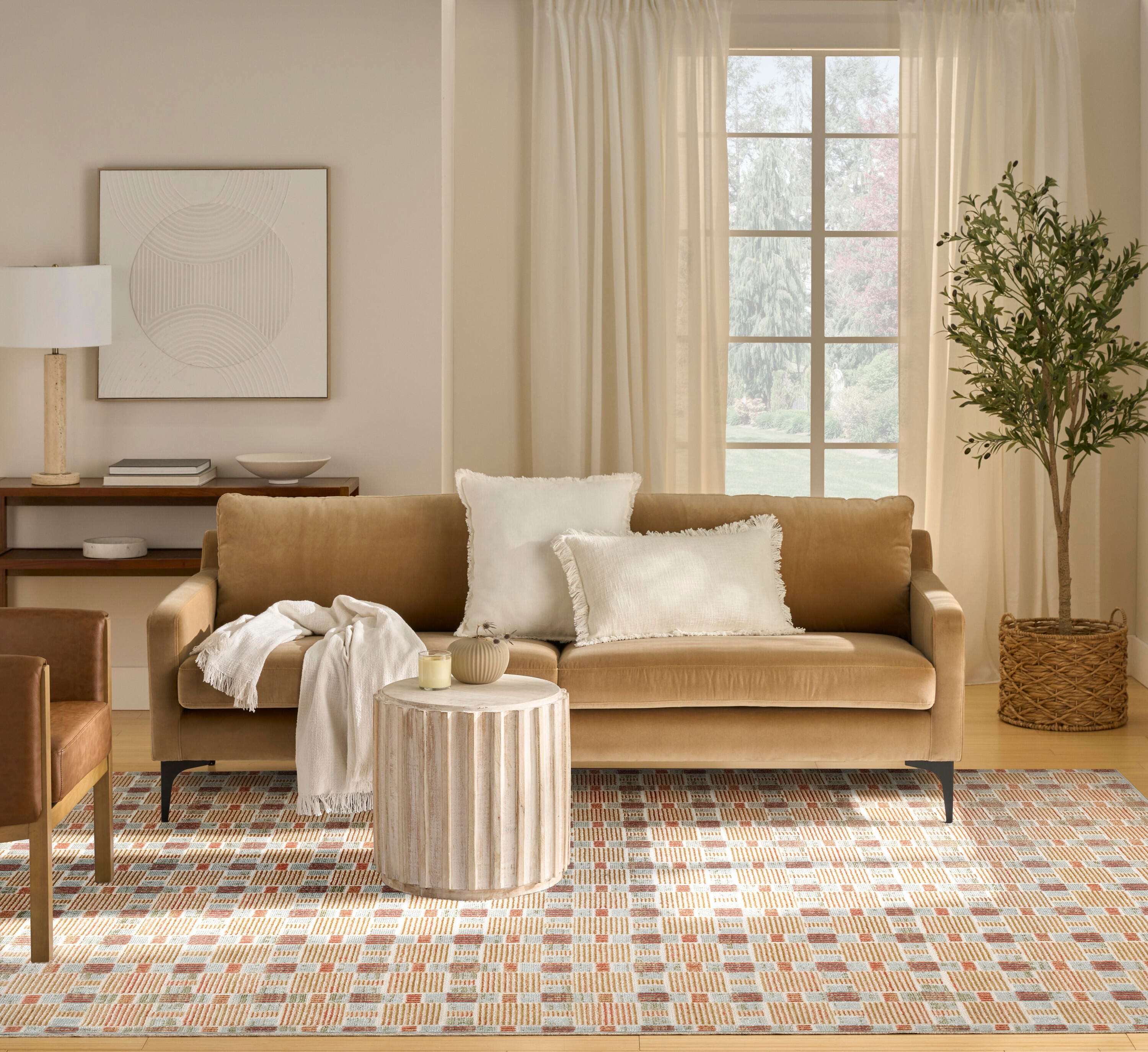Nourison Home Nordic 8' x 10' Area Rug, Rust/Multi, large