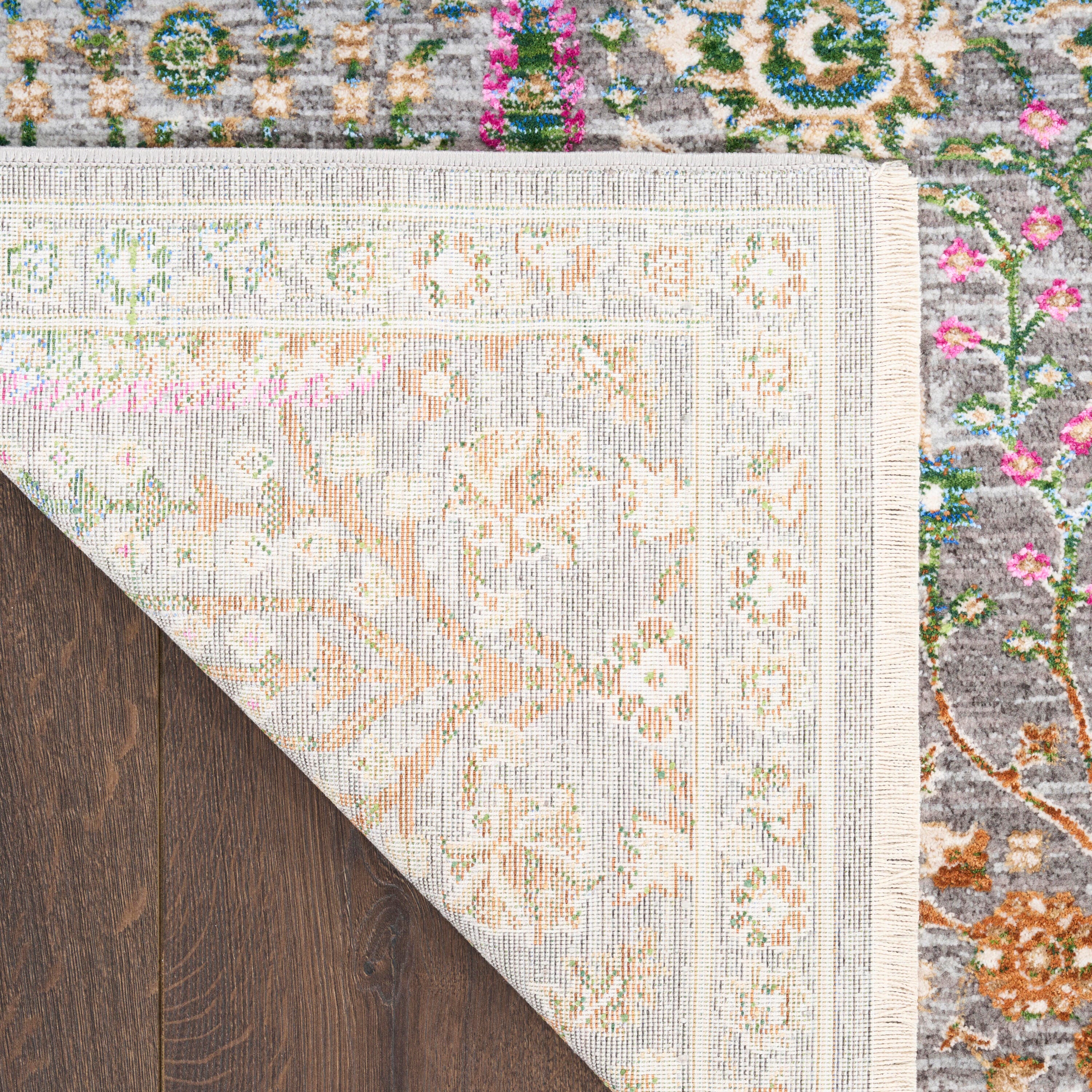 Nourison Home 8' x 10' Botanical Area Rug, Blue/Multi, large