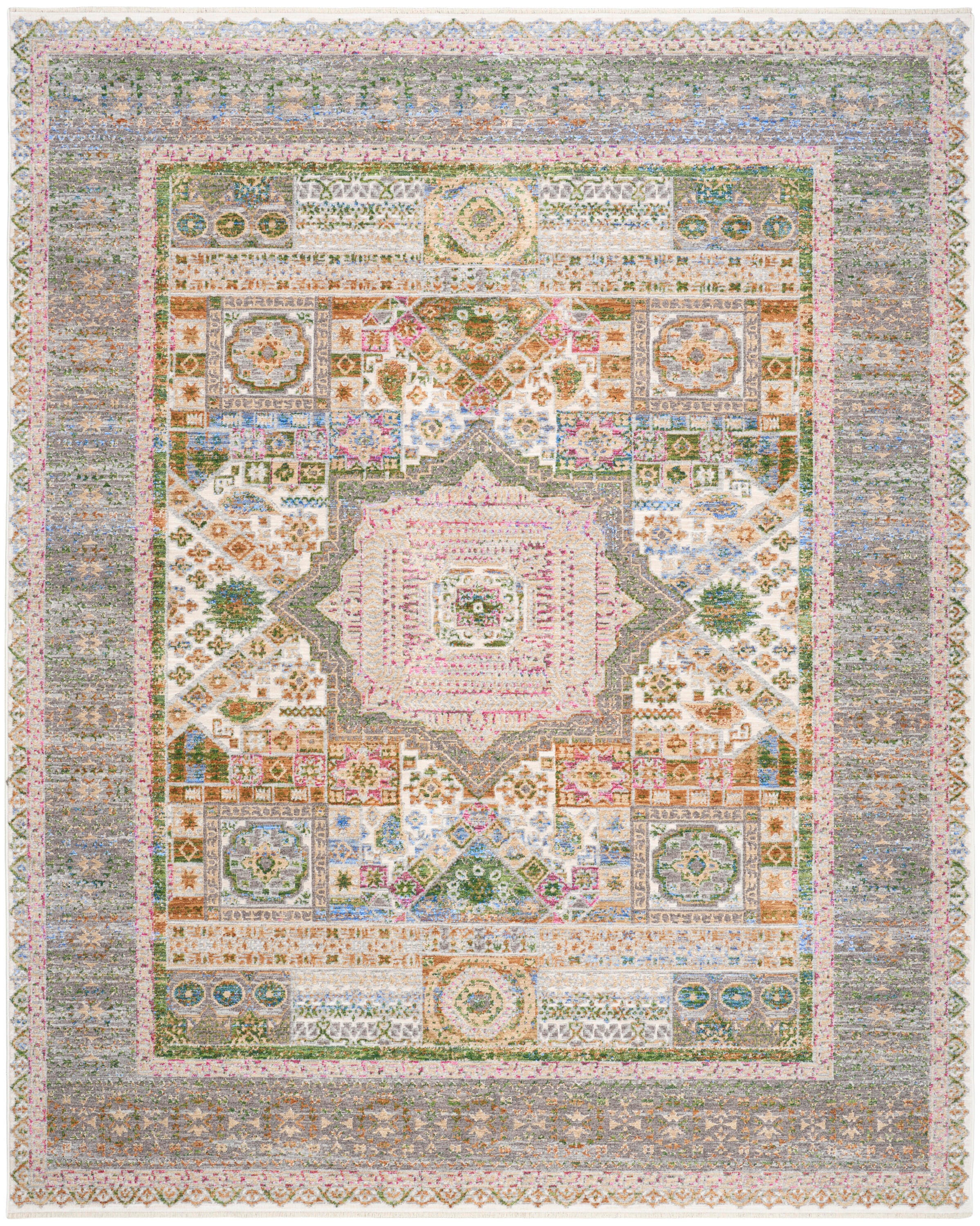 Nourison Home 8' x 10' Geometric Area Rug, Multi, large